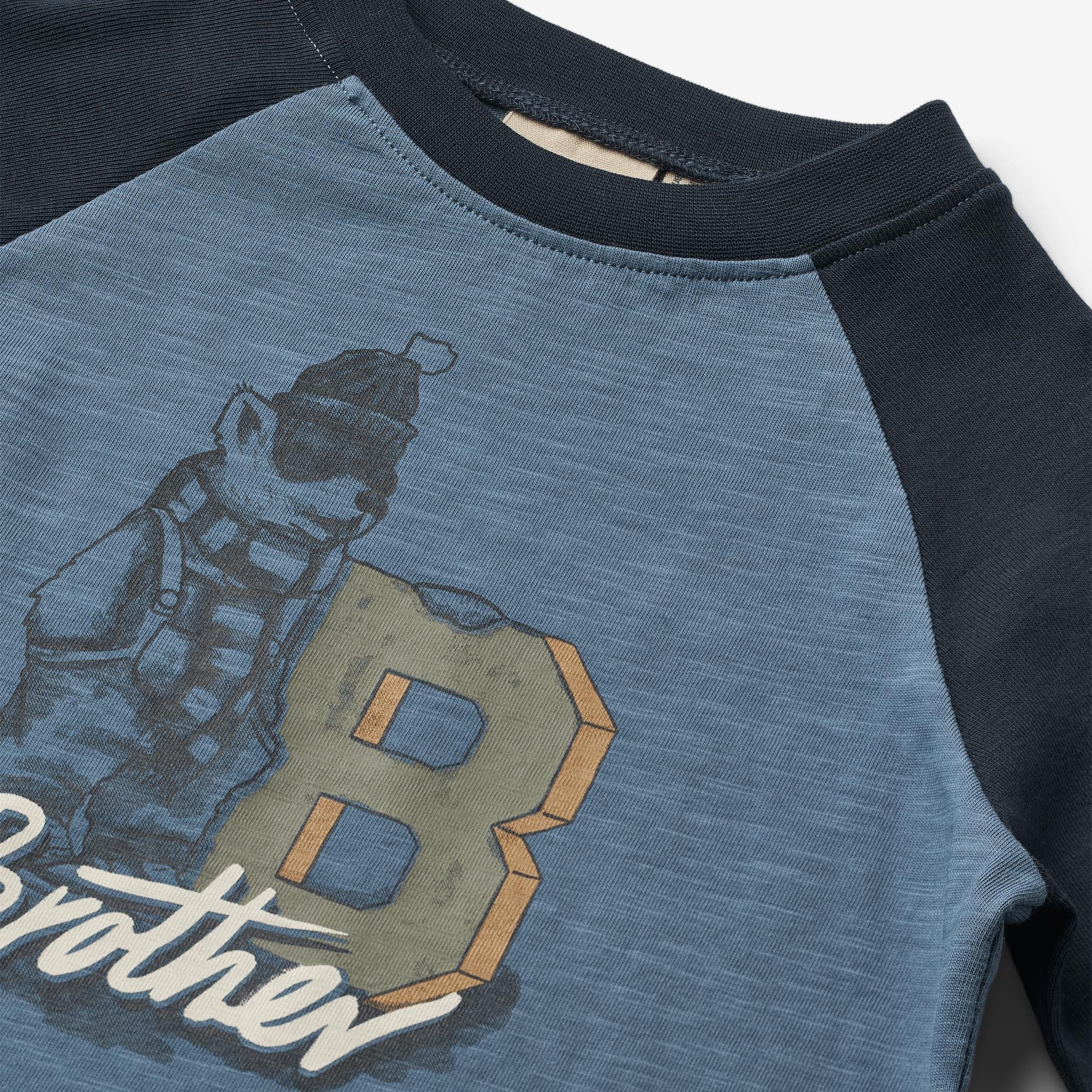 Langærmet T-shirt Bror - bering sea