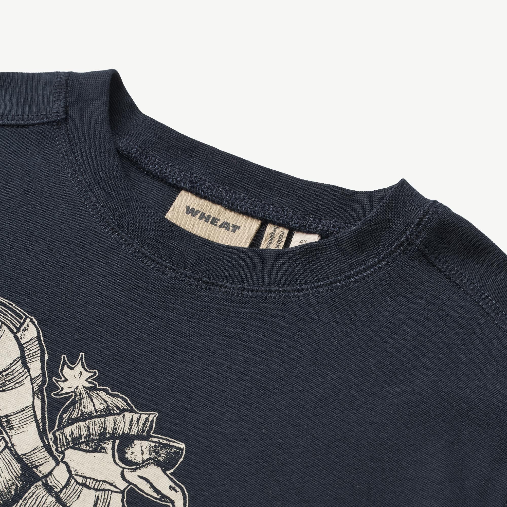 Langærmet T-shirt Holger - navy