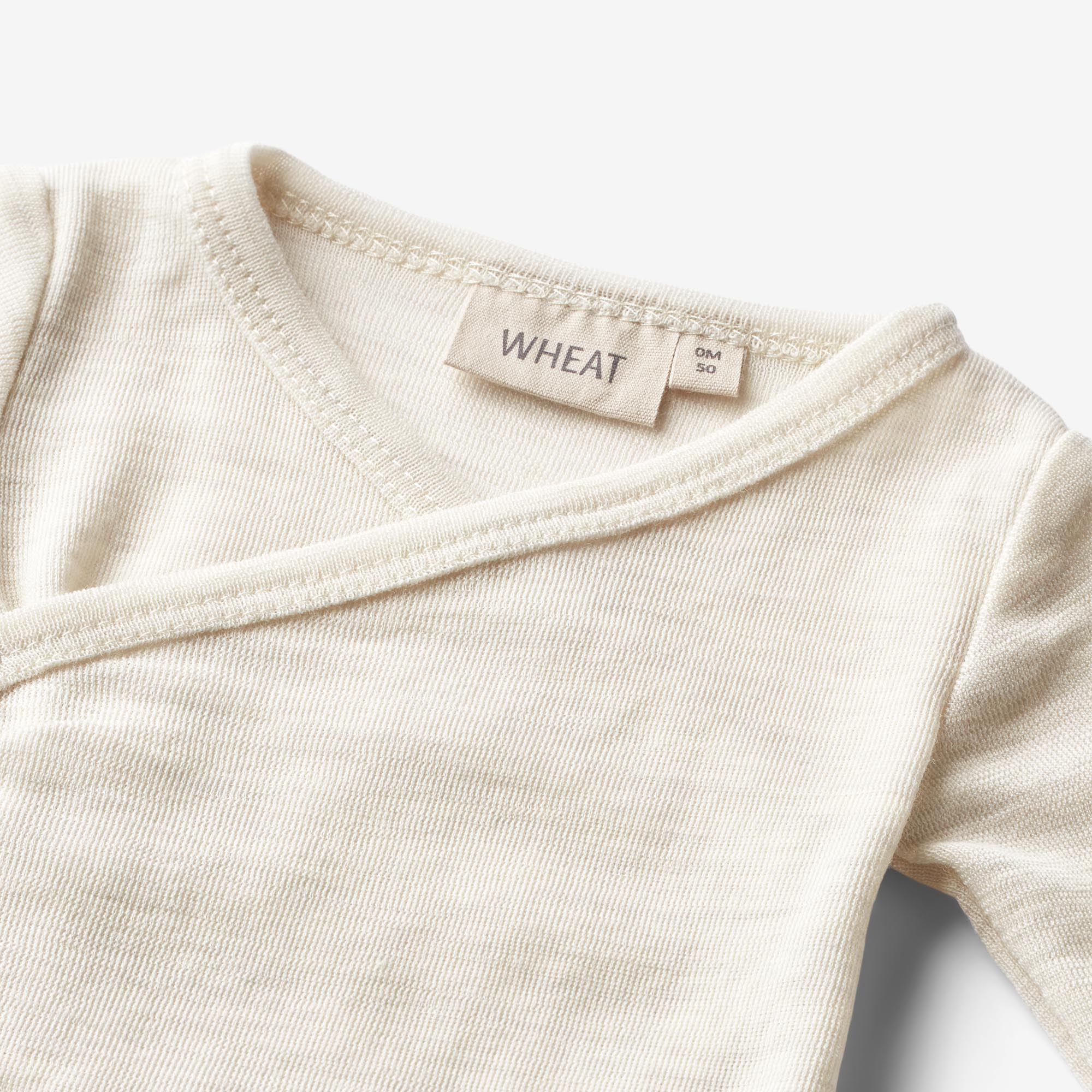 Slå-om Uld Body Willow - eggshell melange