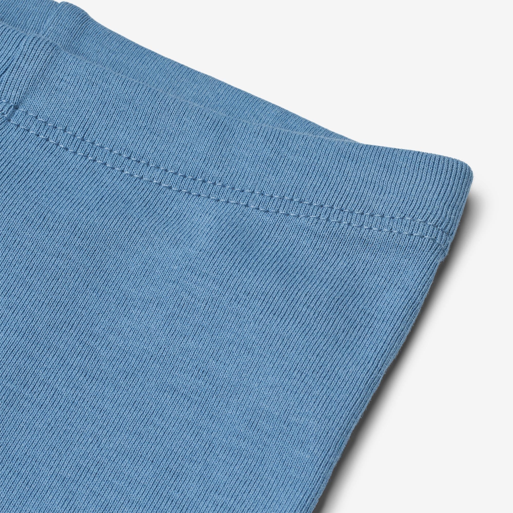 Sæt af 2 Jersey Leggings Jules - blue summer flowers