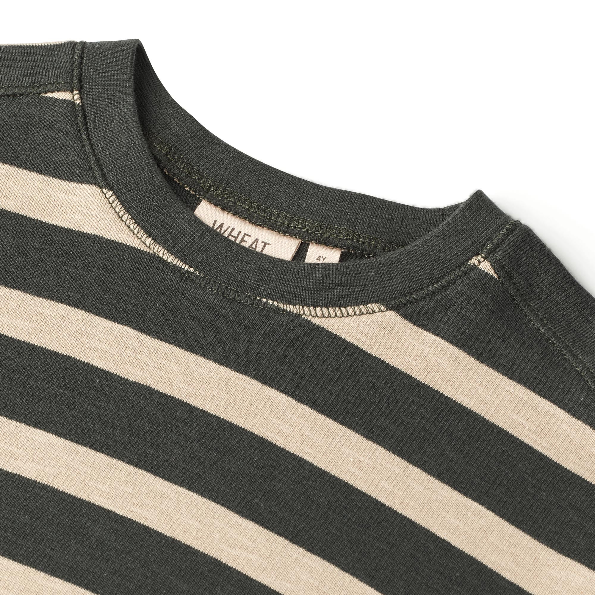 Langærmet T-Shirt Malthe - dark stripe