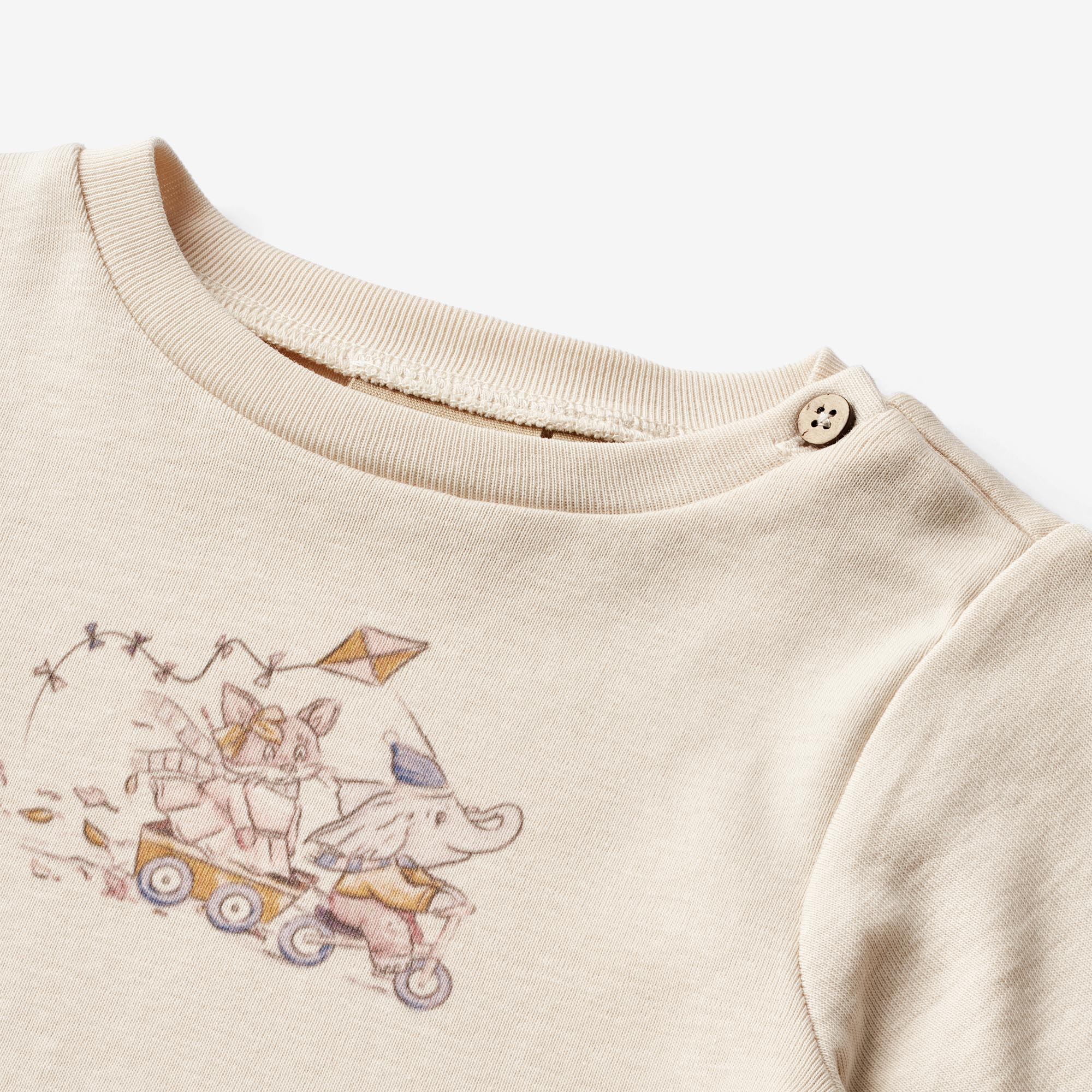 T-Shirt Nona - eggshell