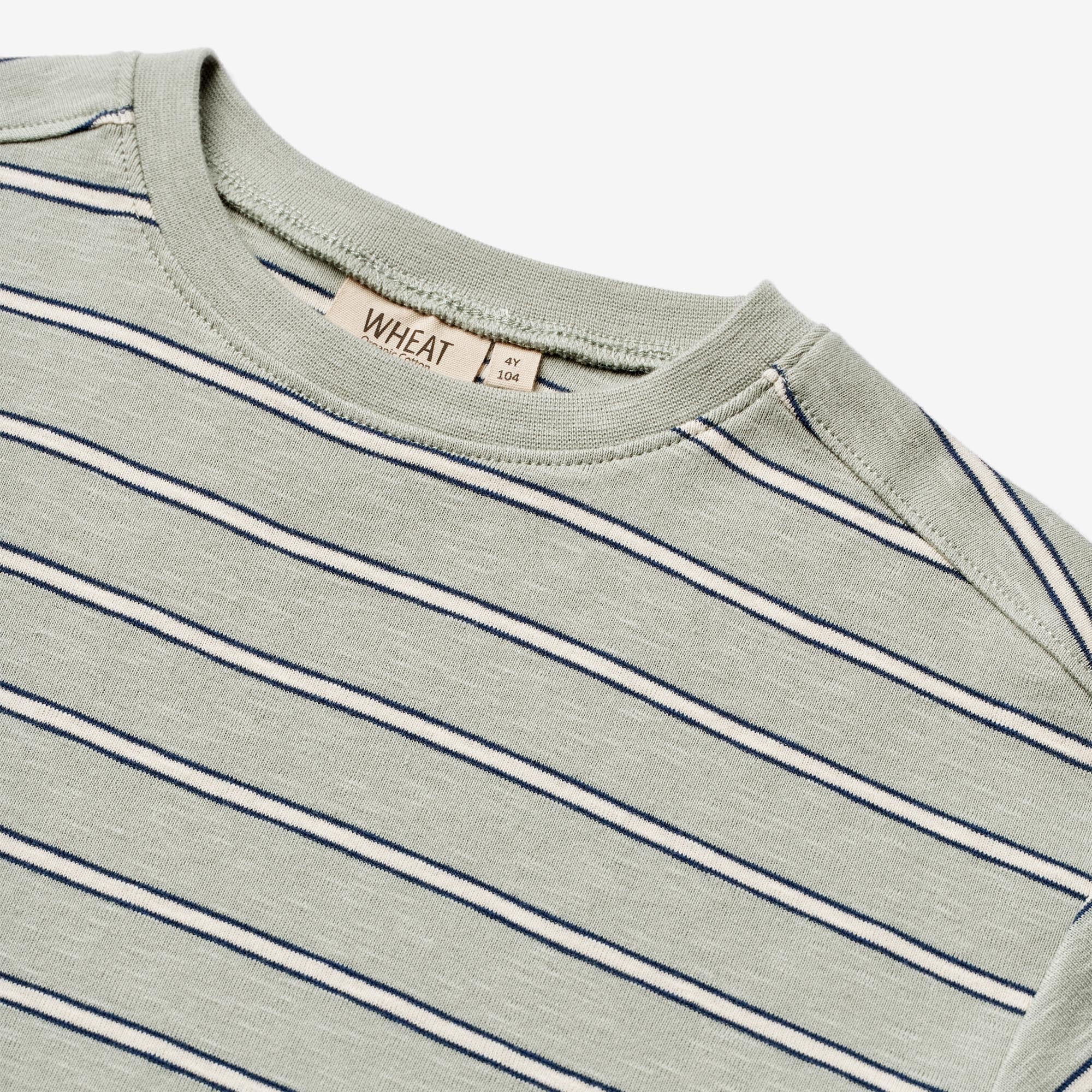 T-Shirt Tommy - sea mist stripe