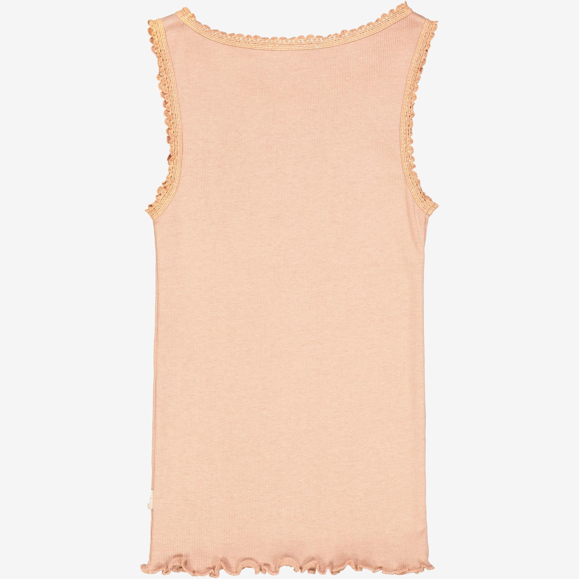 Blonde Rib Top - rose dawn