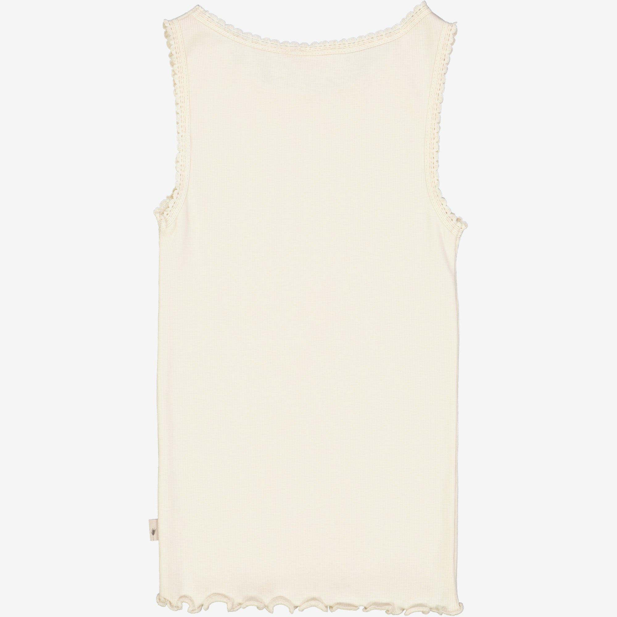 Blonde Rib Top - eggshell