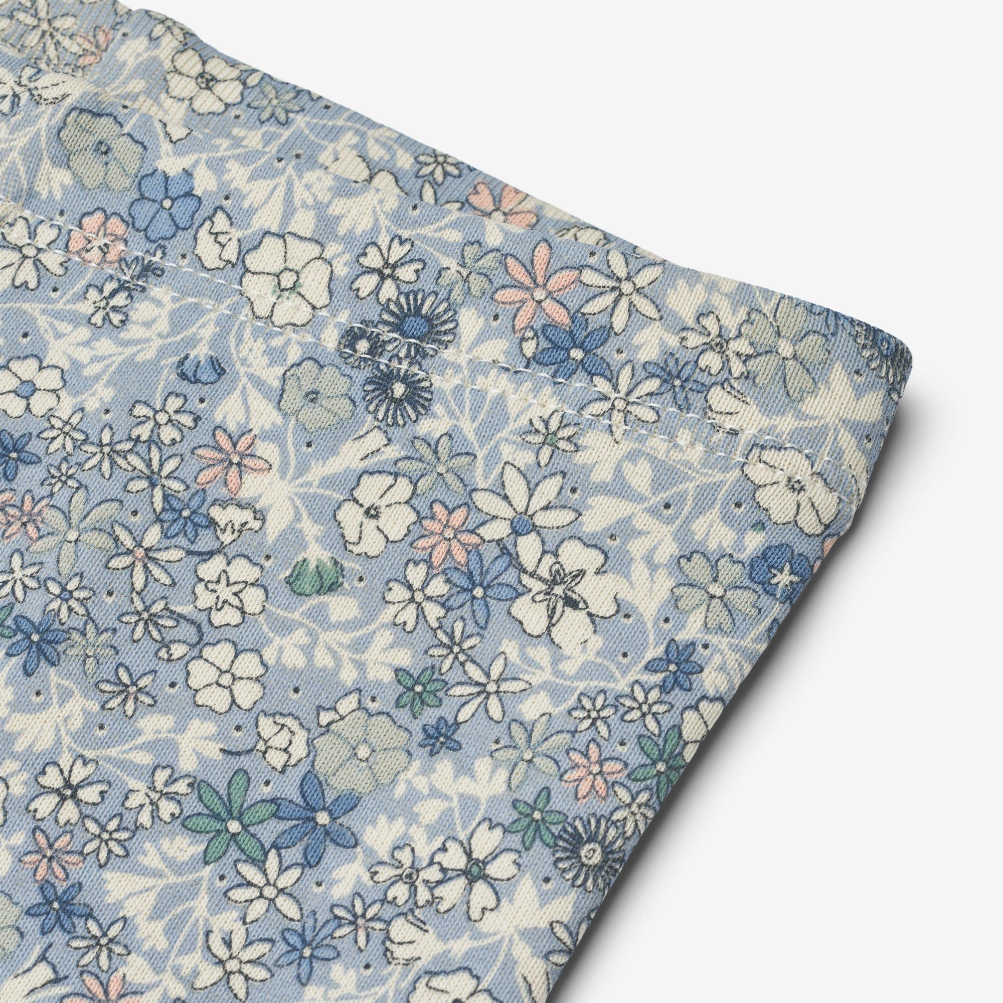 Jersey Leggings Jules - blue summer flowers