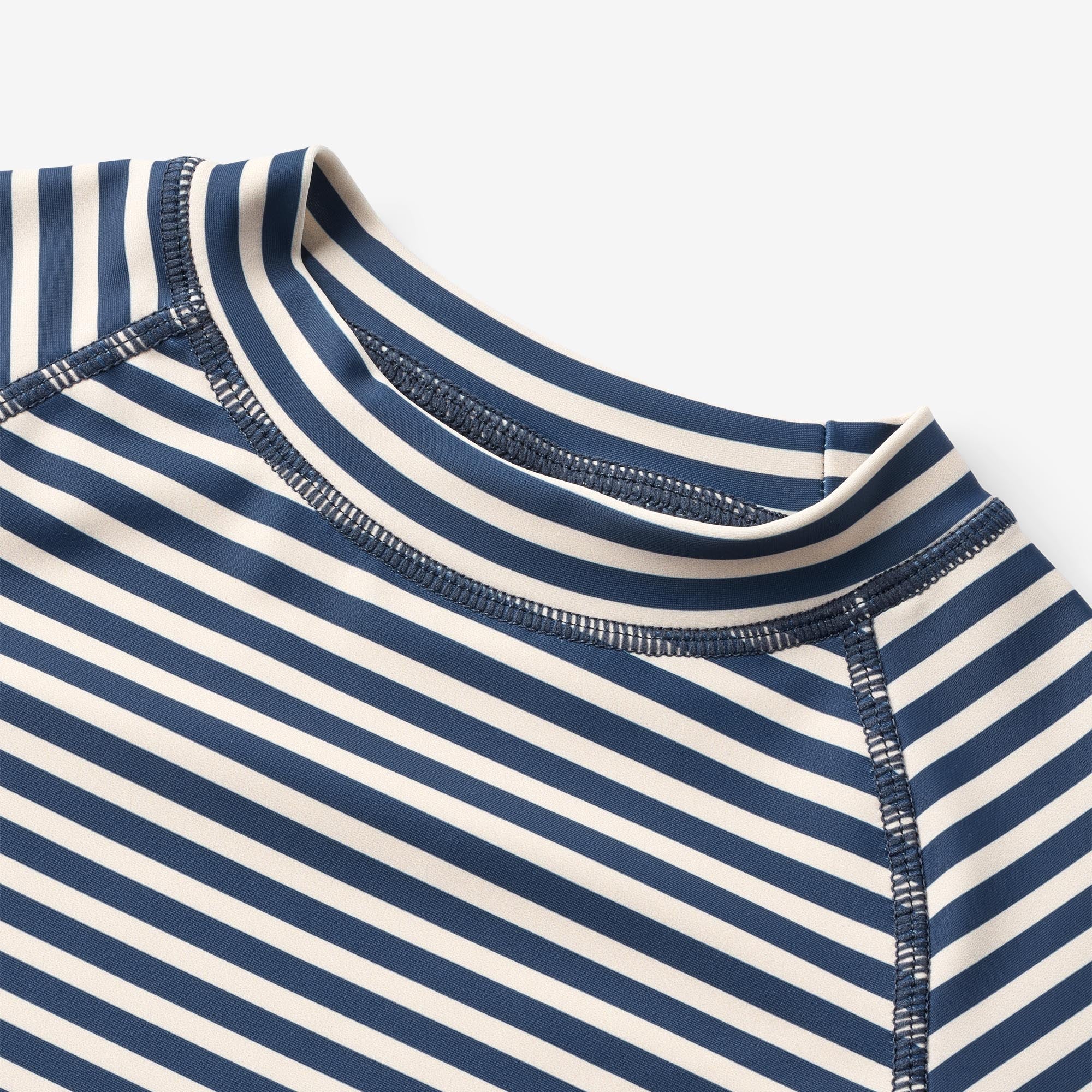 Kortærmet Bade T-shirt Jackie - indigo stripe