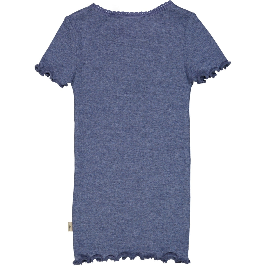 Kortærmet Blonde Rib T-shirt