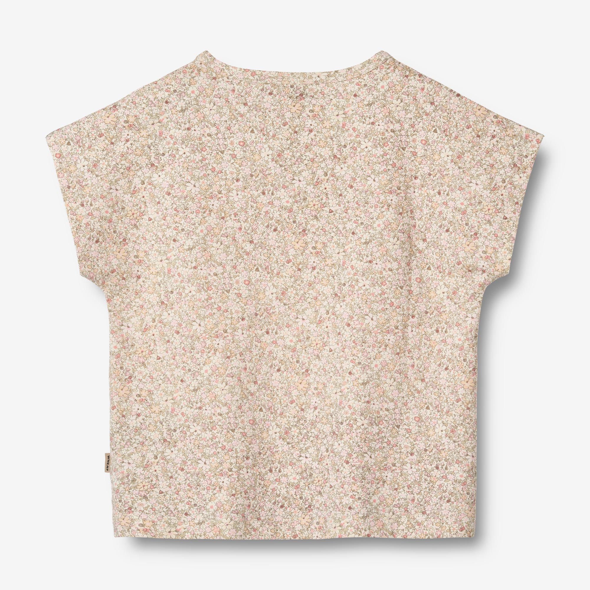 Kortærmet T-Shirt Bette - cream flower meadow