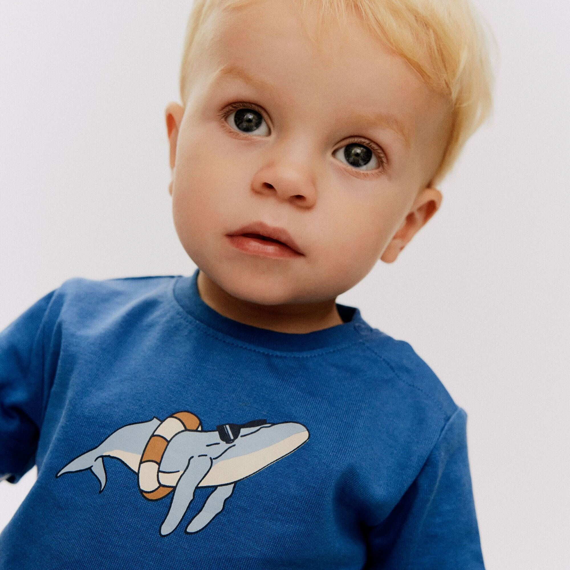 Kortærmet T-Shirt Walter - blue