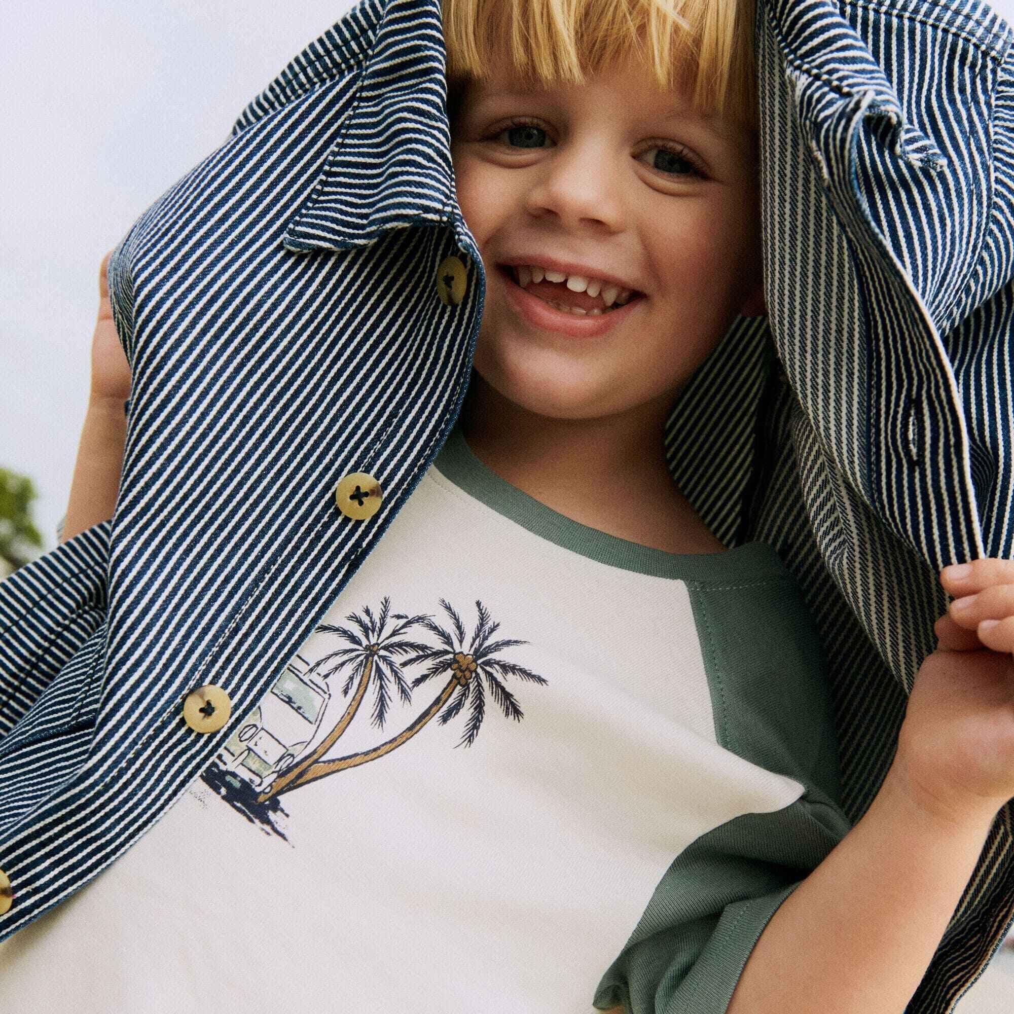 Kortærmet T-shirt Hector - ivory