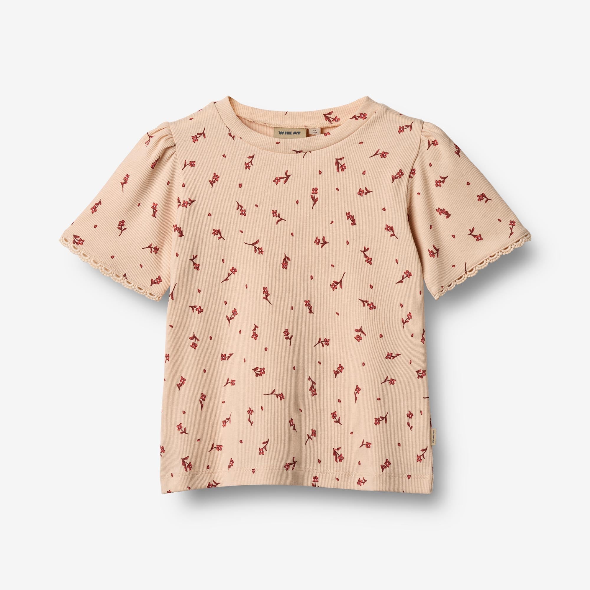 Wheat Main Kortærmet T-shirt Iris Jersey Tops and T-Shirts 9439 rose water flowers