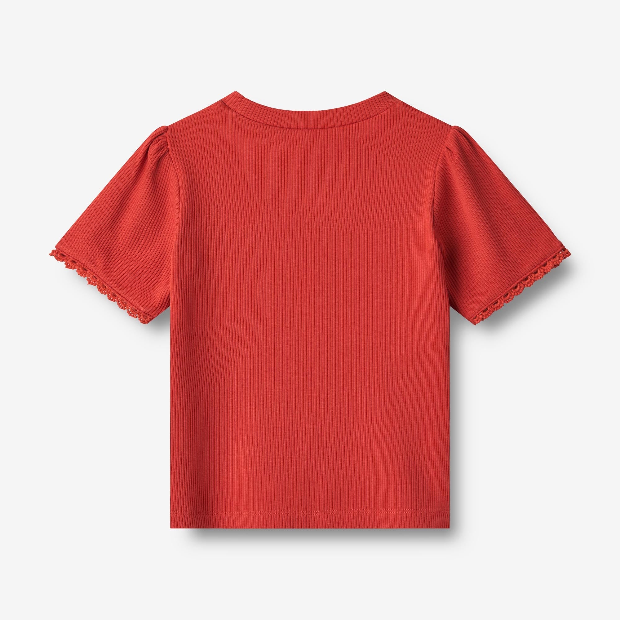 Kortærmet T-shirt Iris - red