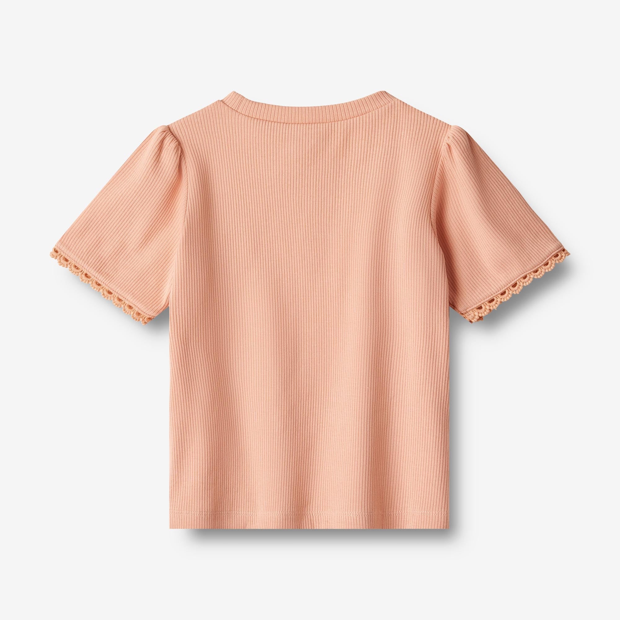 Kortærmet T-shirt Iris - soft coral