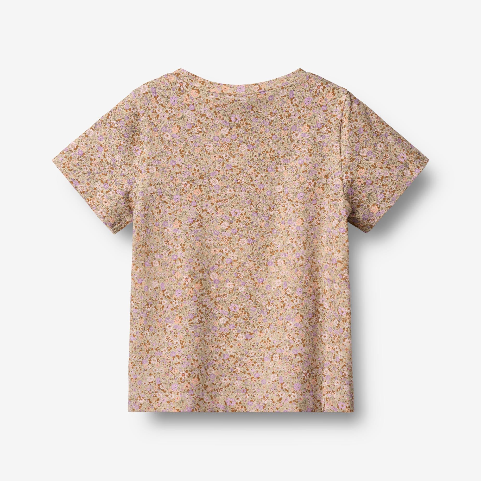 Kortærmet T-shirt Manna - lilac flower meadow
