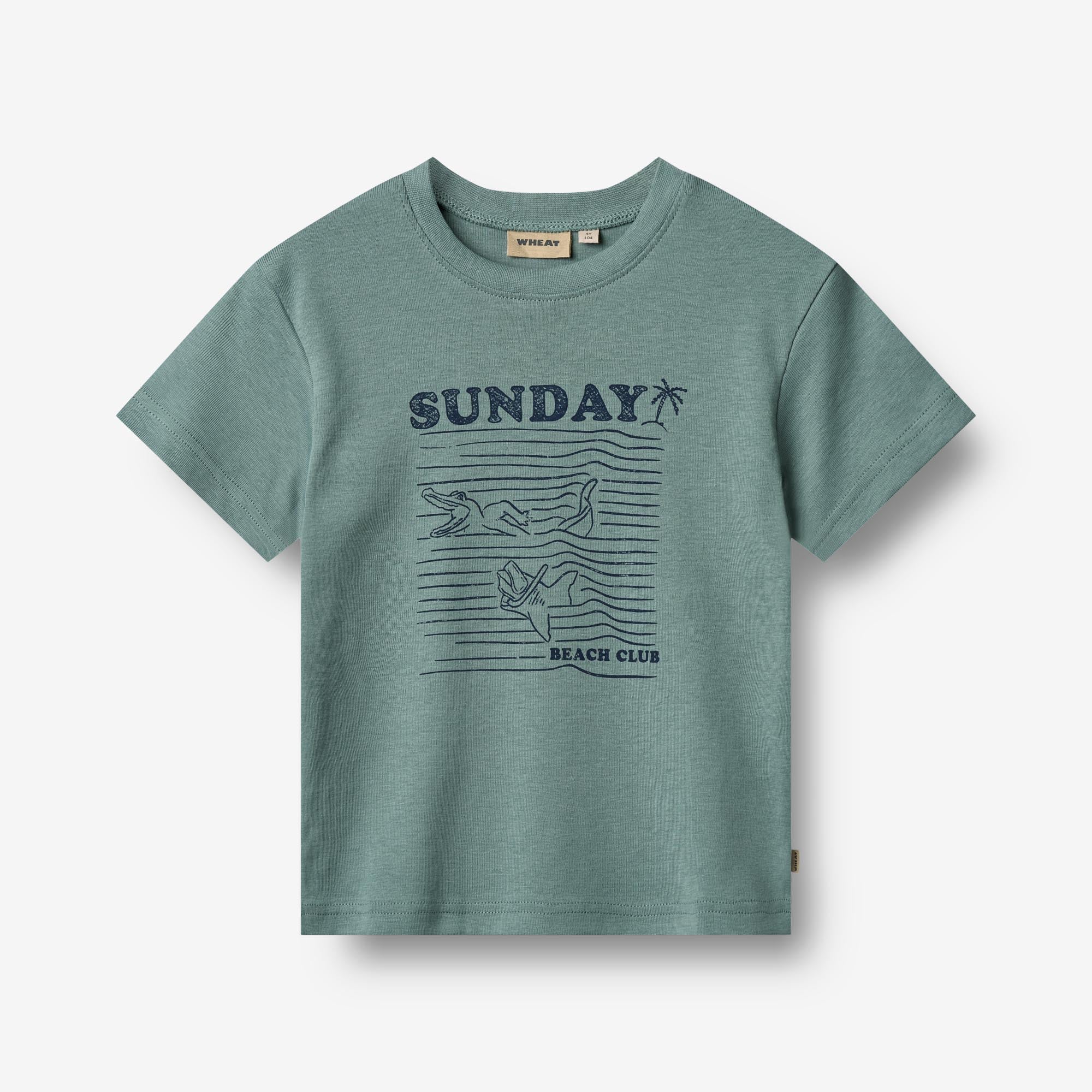 Wheat Main Kortærmet T-shirt Seb Jersey Tops and T-Shirts 1454 stormy sea