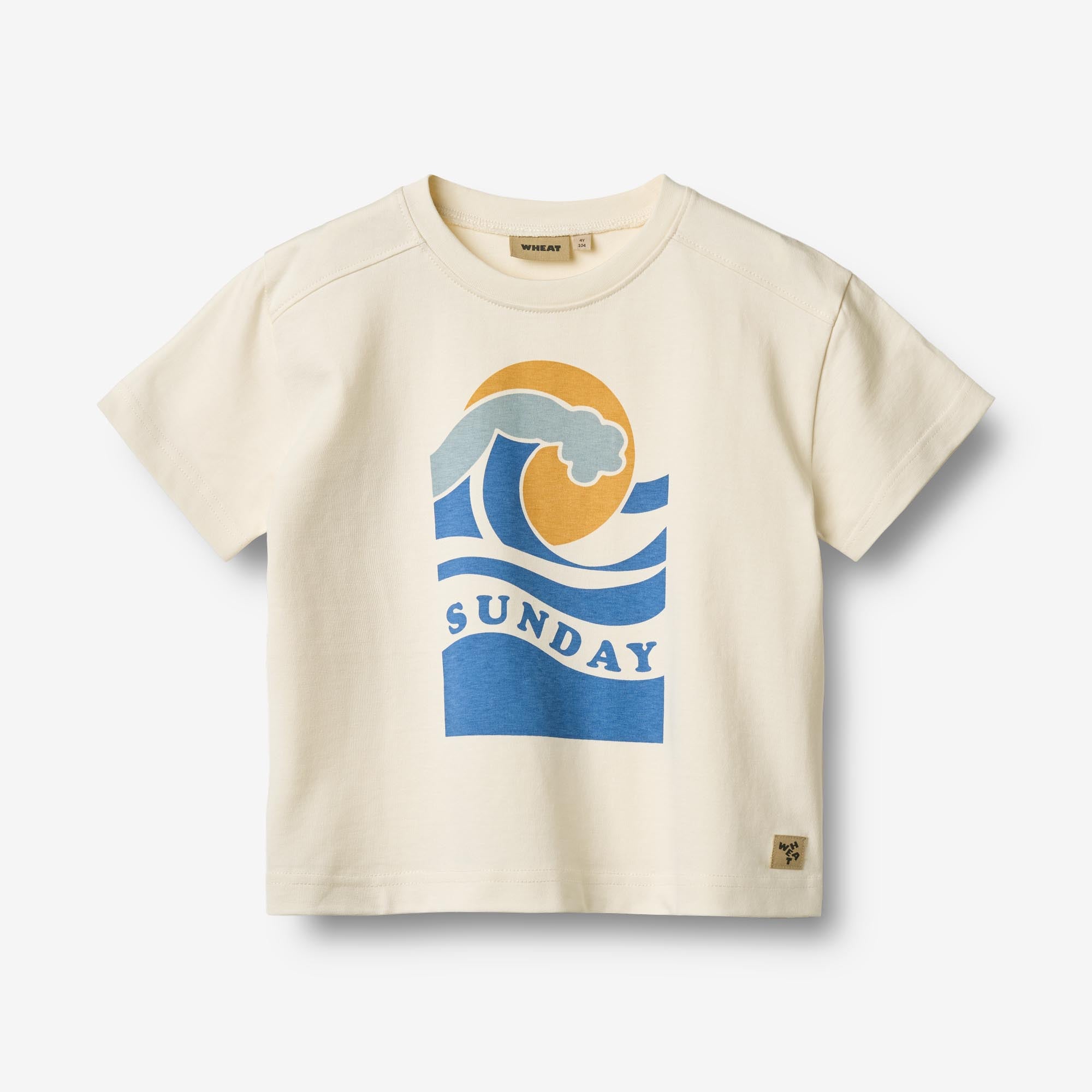 Wheat Main Kortærmet T-shirt Storm Jersey Tops and T-Shirts 3182 ivory 
