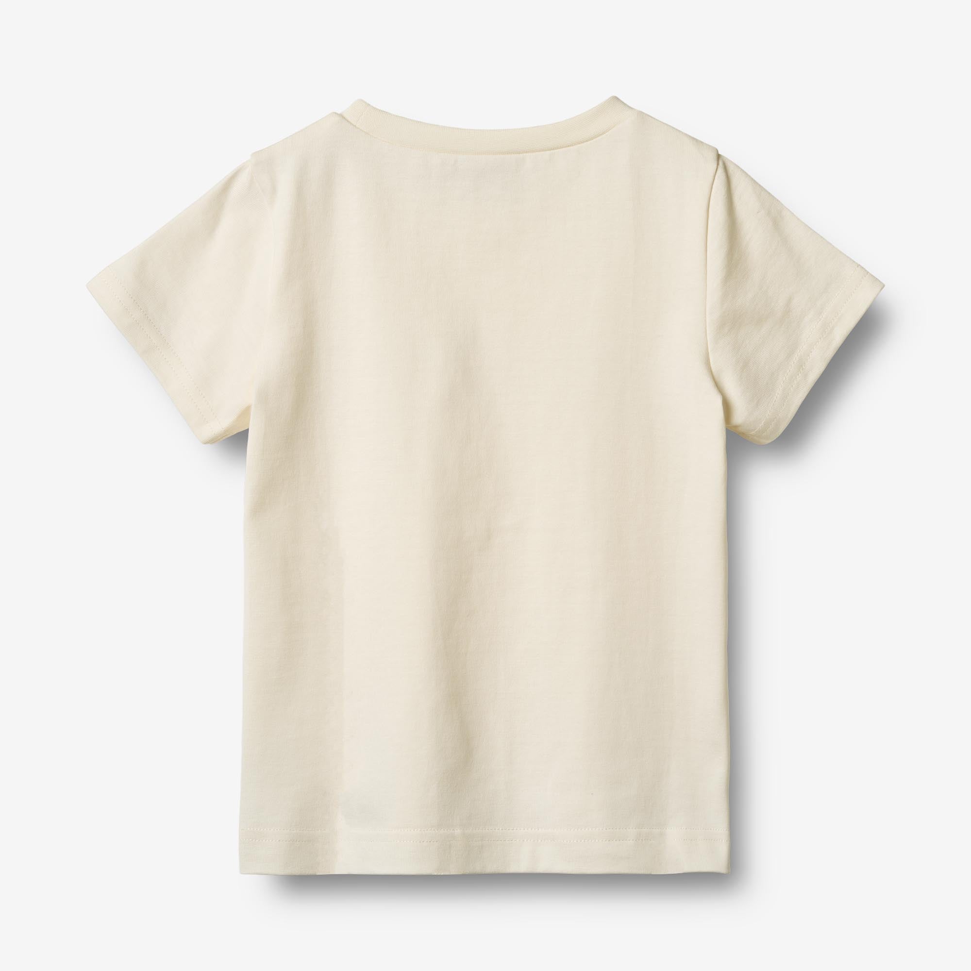 Kortærmet T-shirt Tessa - ivory