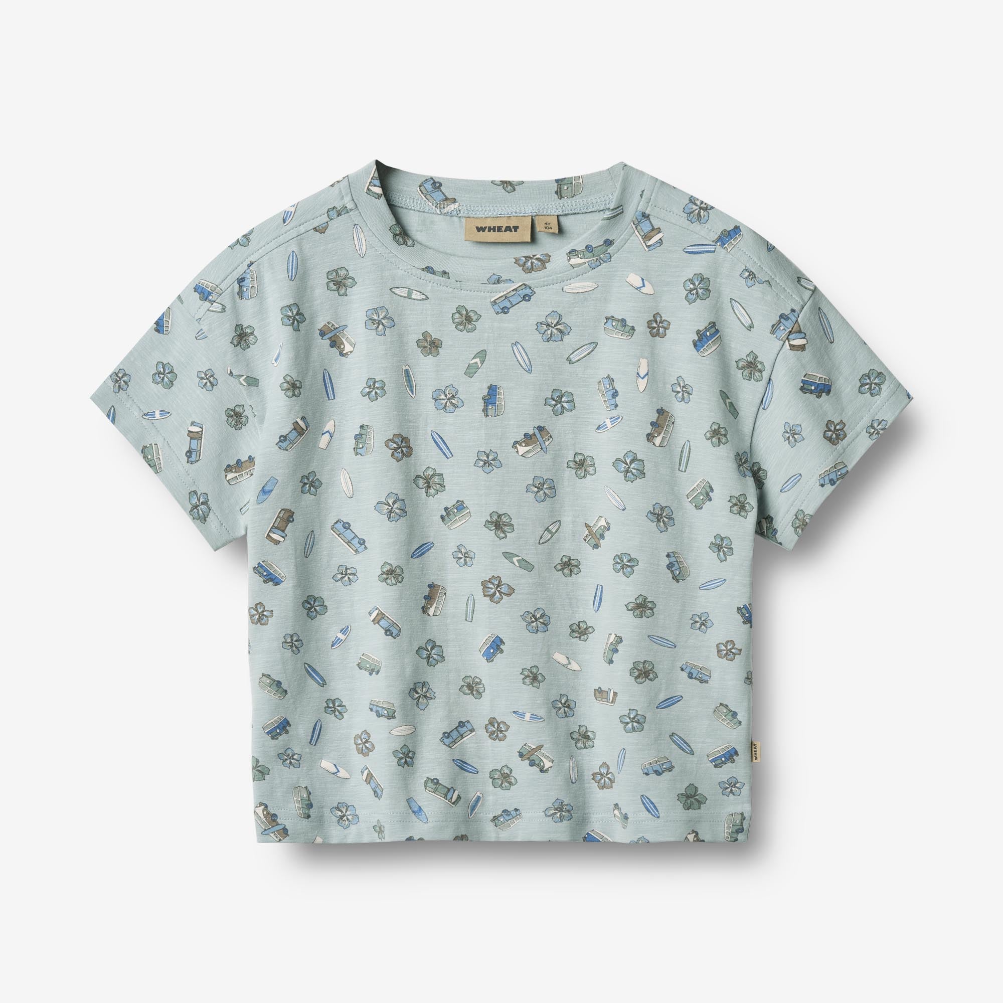 Wheat Main Kortærmet T-shirt Tommy Shorts 9445 surf friends