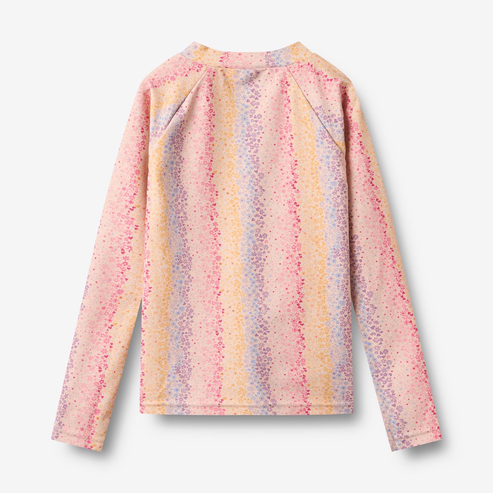 Langærmet Bade T-shirt Ada - multi rainbow