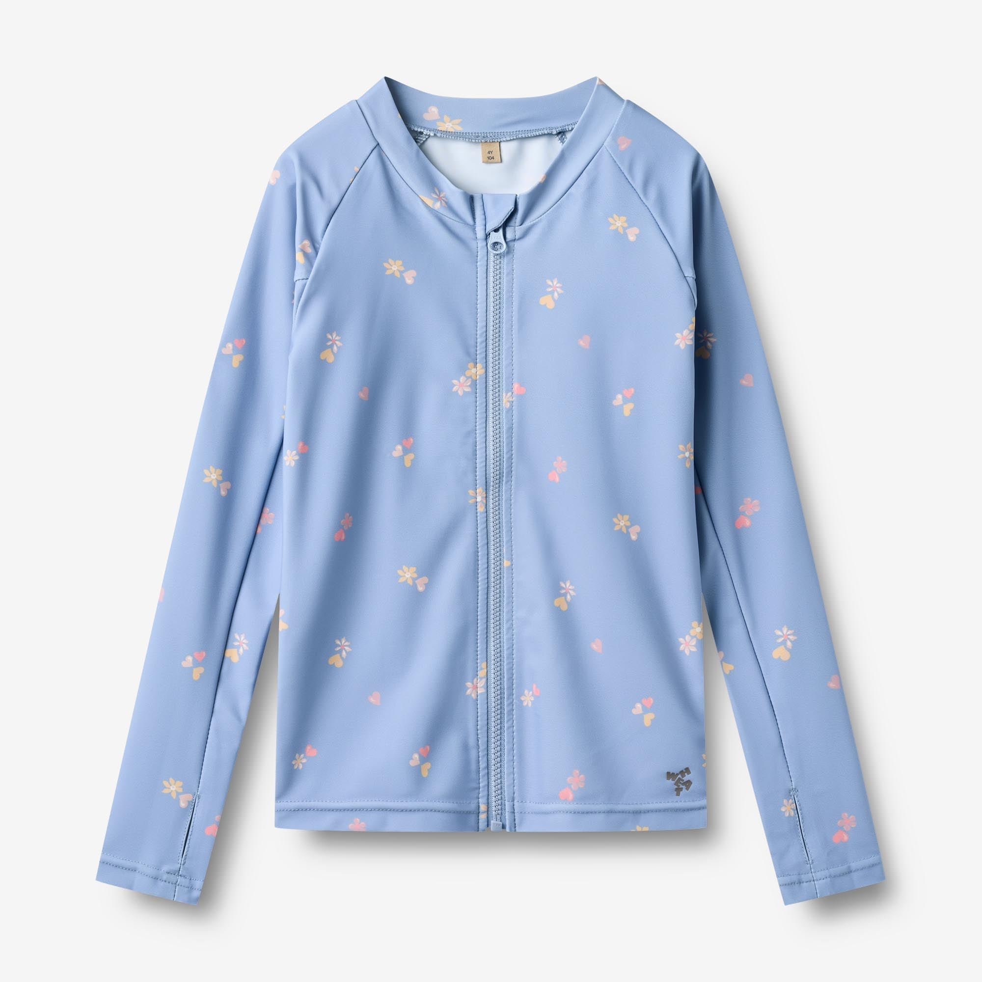 Langærmet Bade T-shirt Ada - morning sky hearts