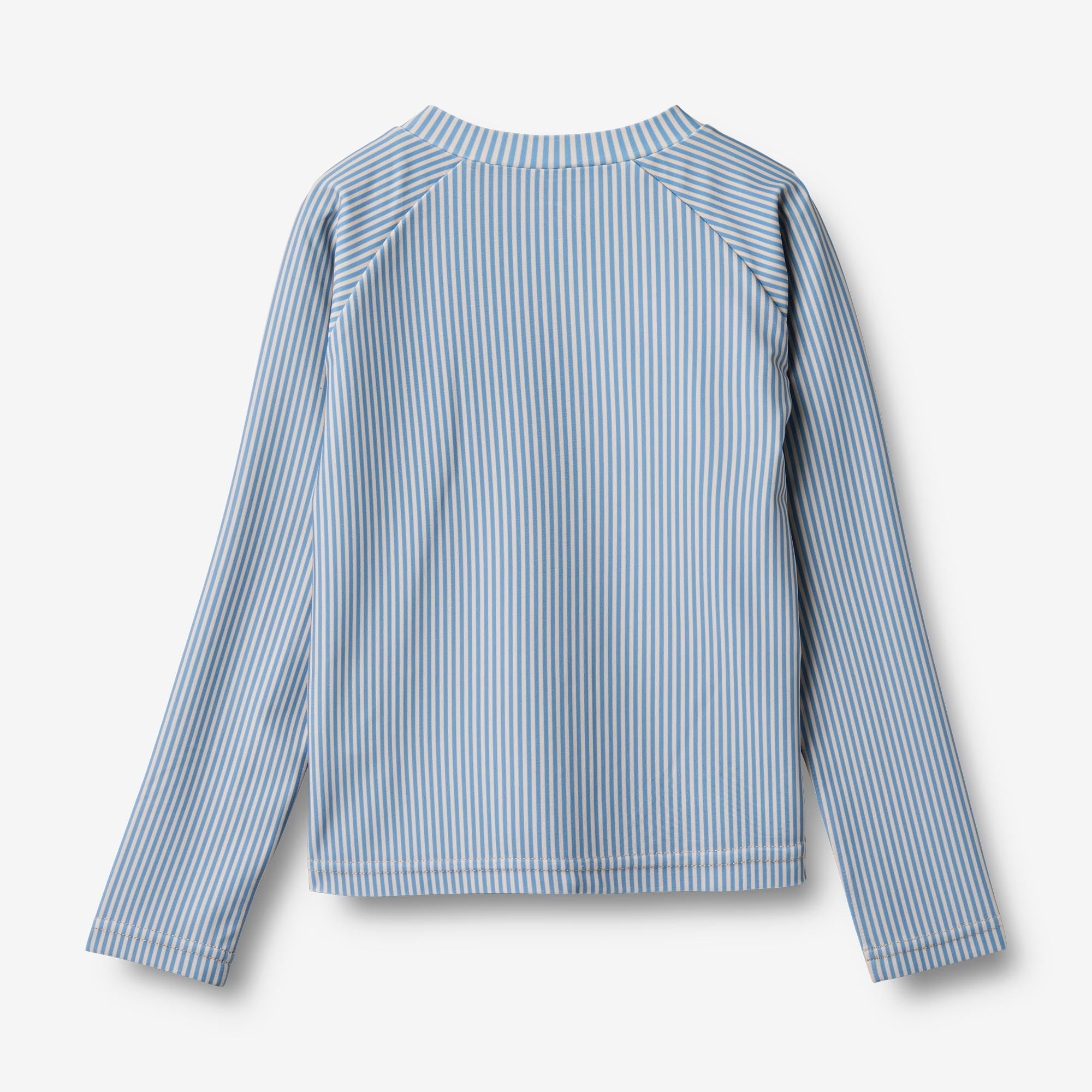 Langærmet Bade T-shirt Ada - blue swim stripe
