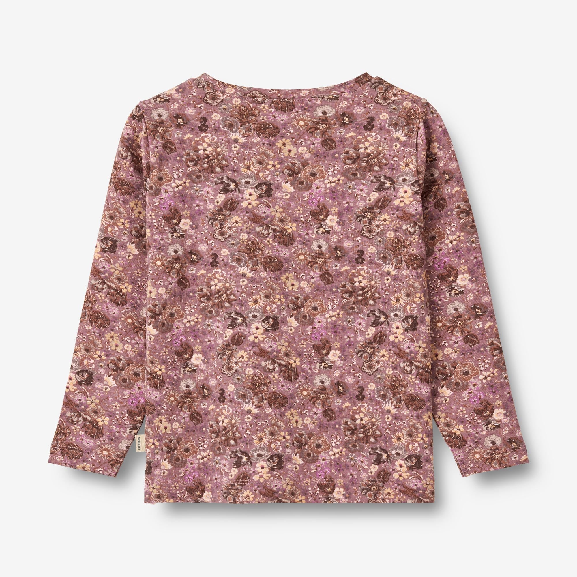 Langærmet T-Shirt Manna - lavender flowers