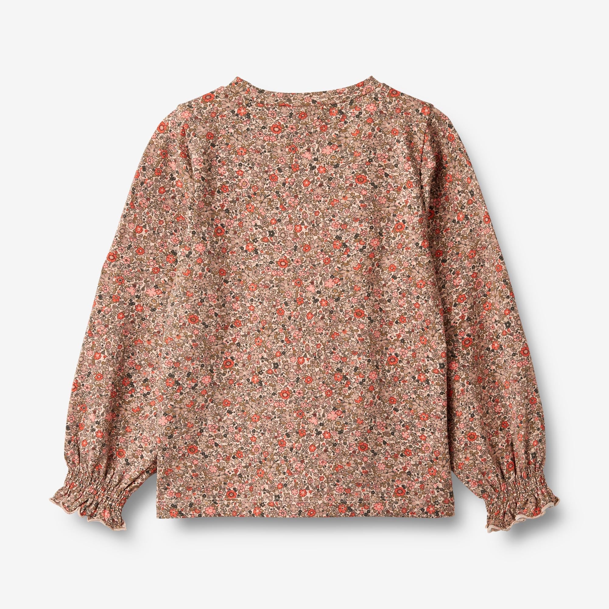 Langærmet T-Shirt Norma - rose flower meadow