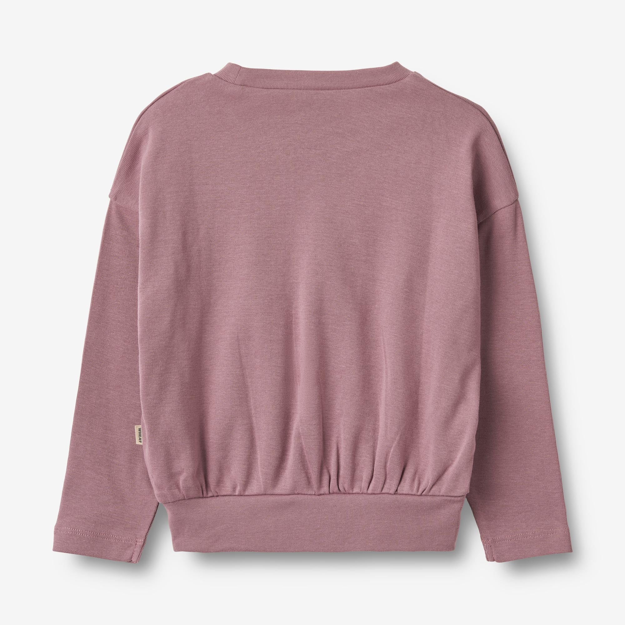 Langærmet T-shirt Beathe - lavender dawn