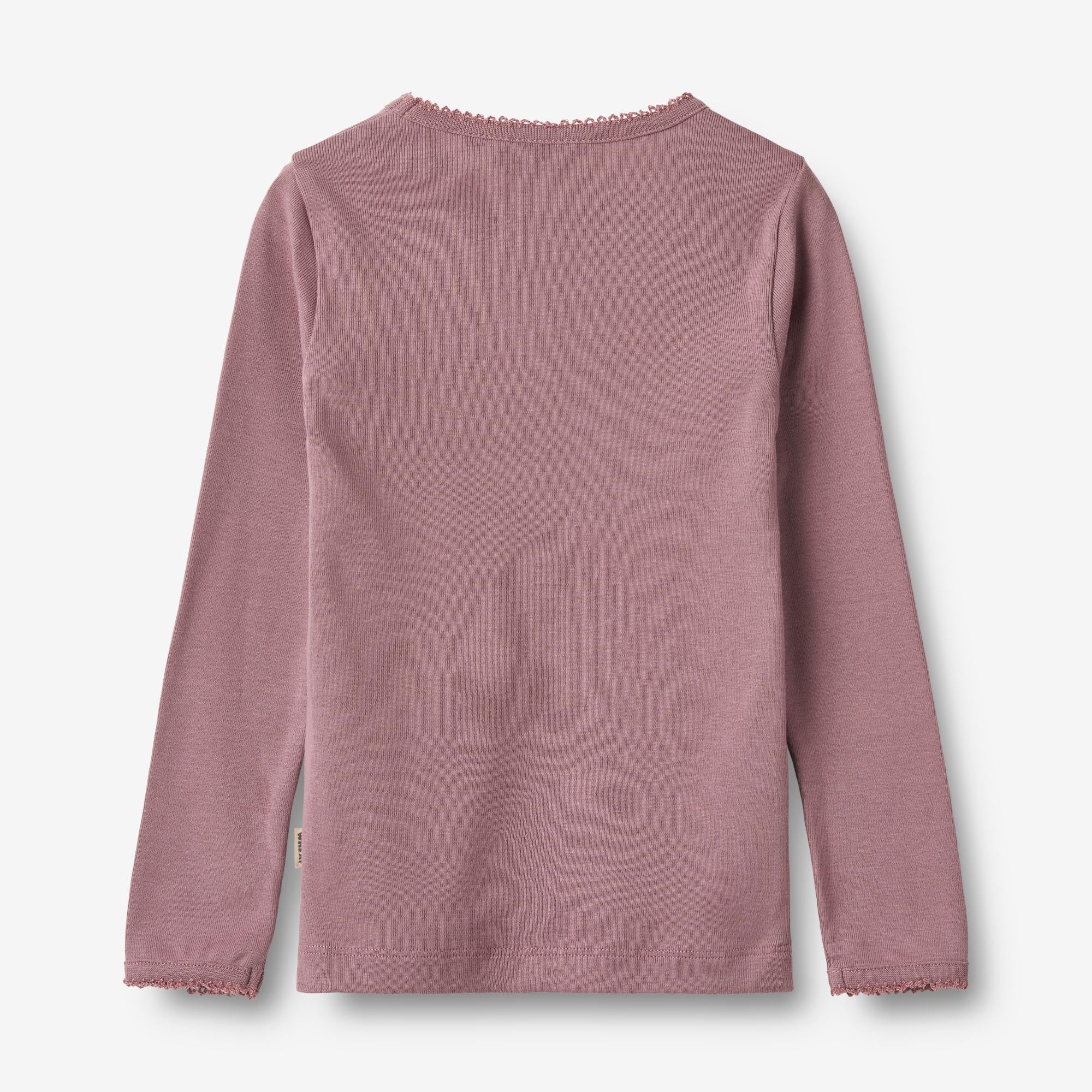 Langærmet T-shirt Belis - lavender dawn