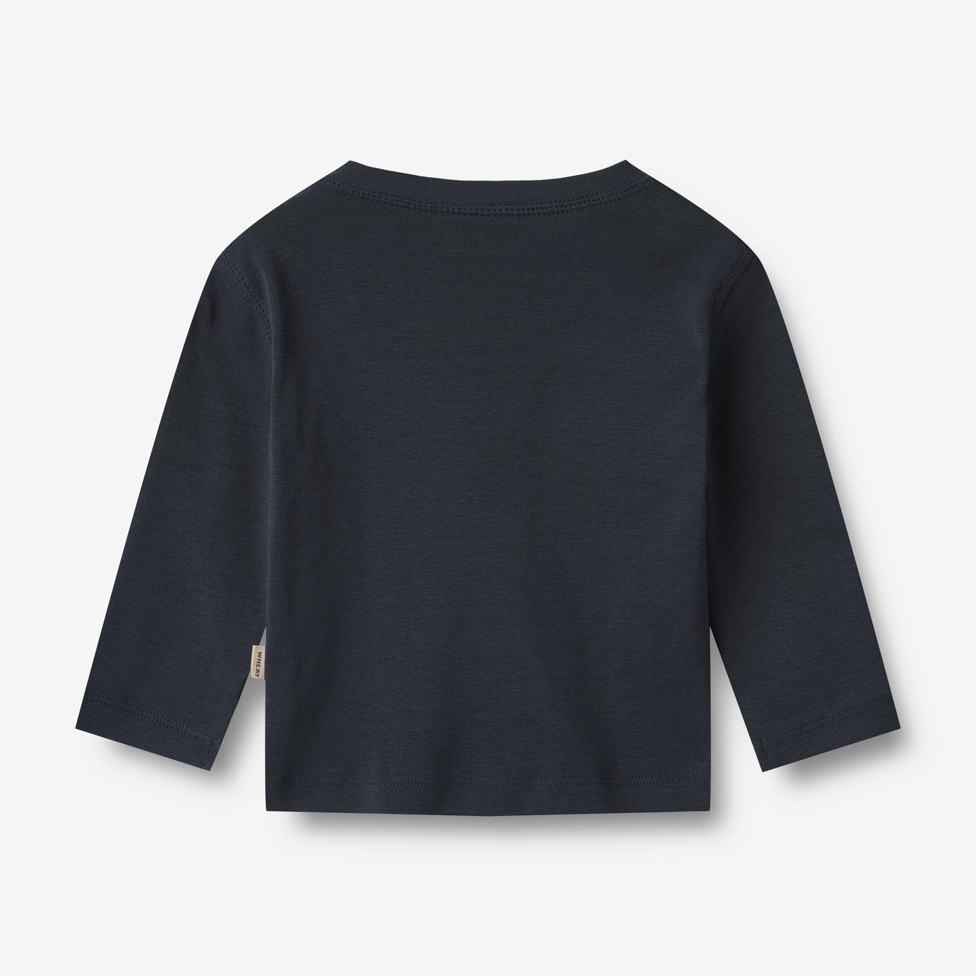 Langærmet T-shirt Ged - navy