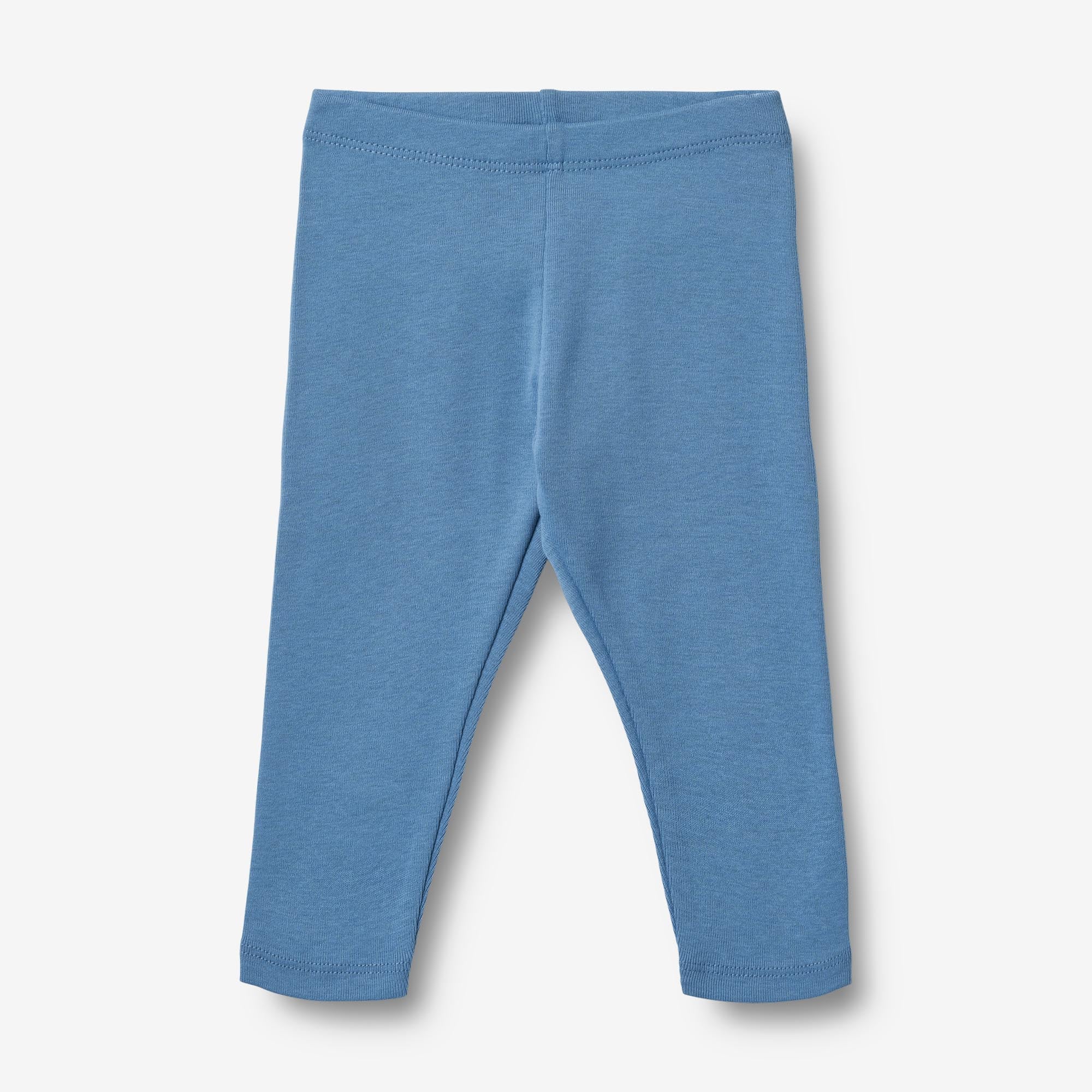 Sæt af 2 Jersey Leggings Jules - blue summer flowers