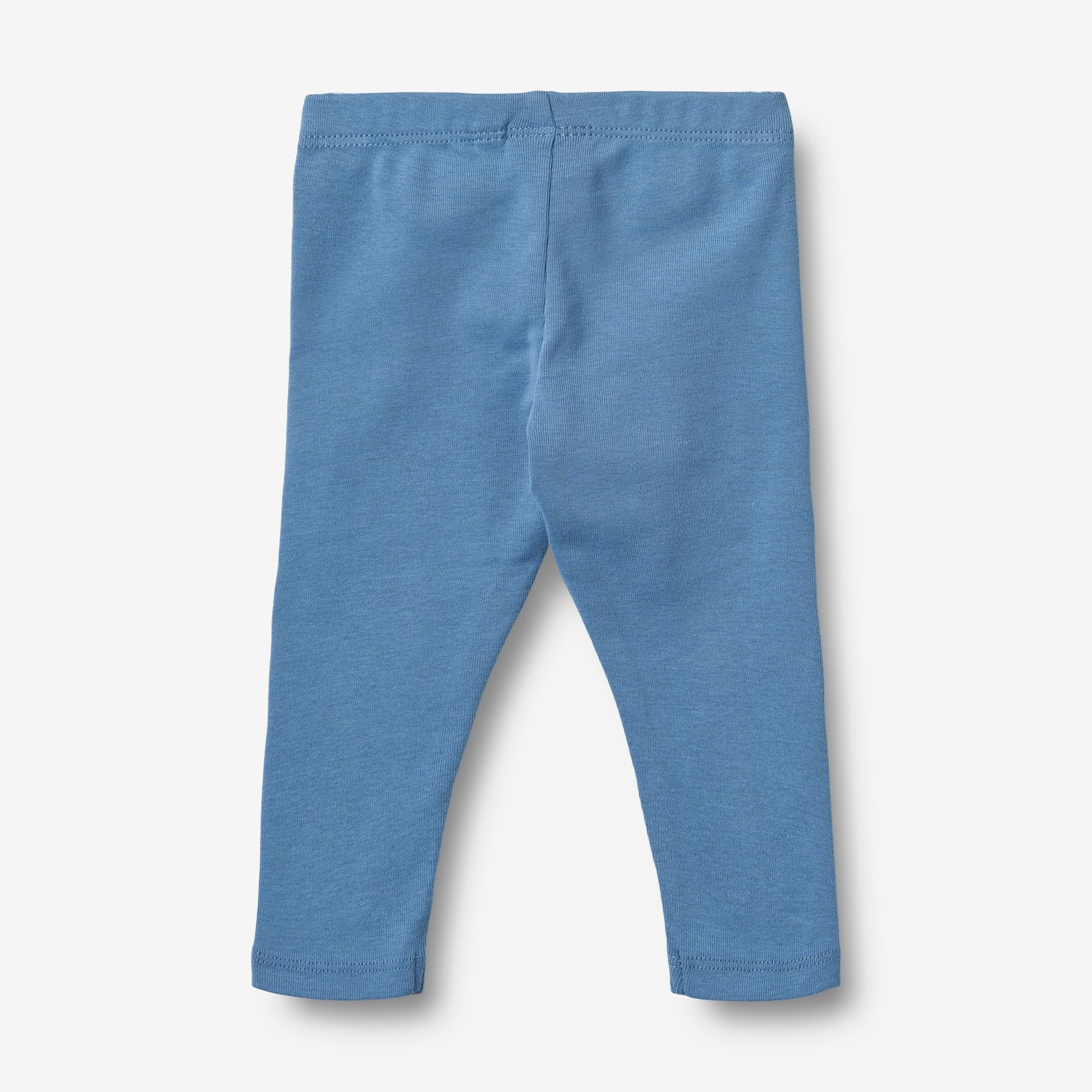 Sæt af 2 Jersey Leggings Jules - blue summer flowers