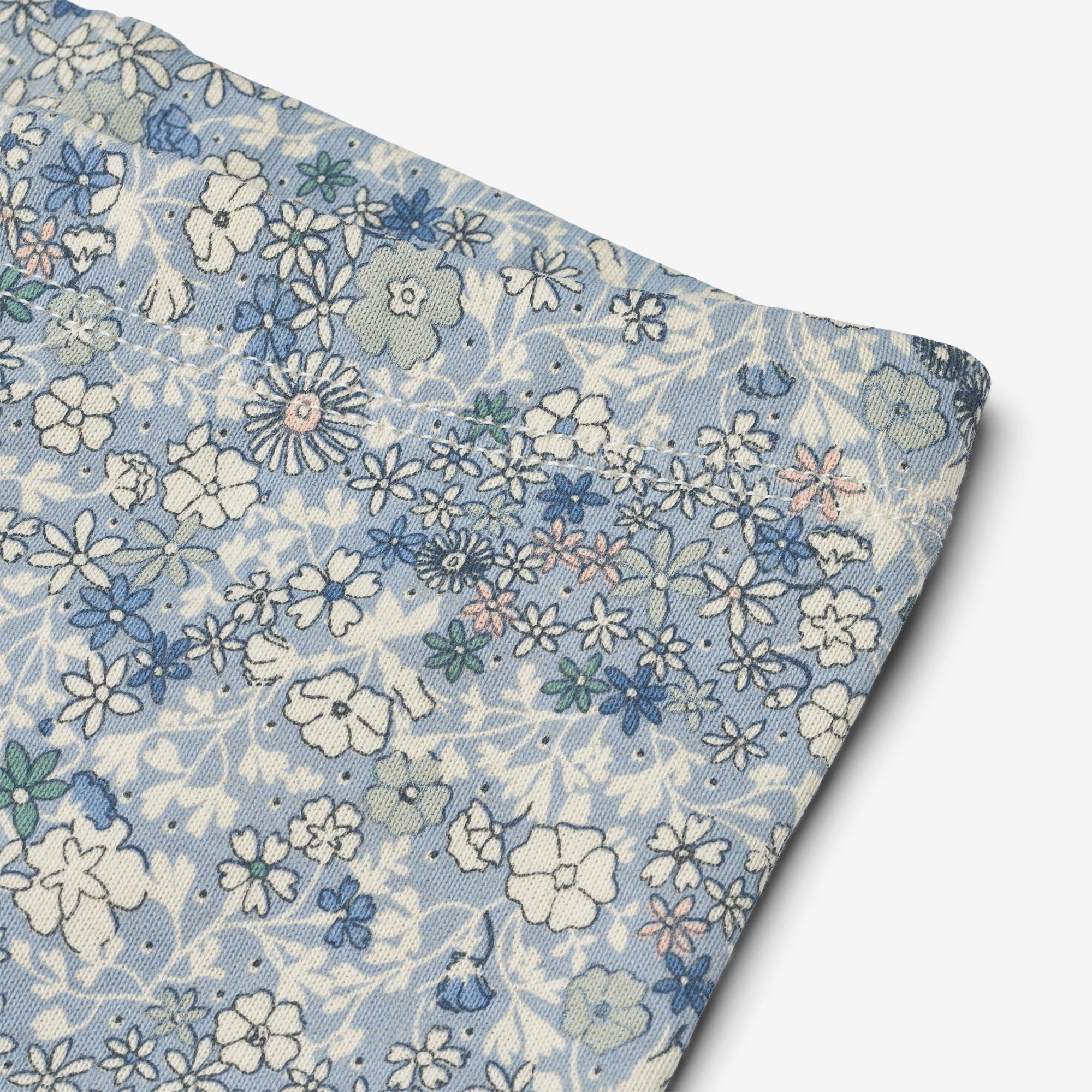 Sæt af 2 Jersey Leggings Jules - blue summer flowers