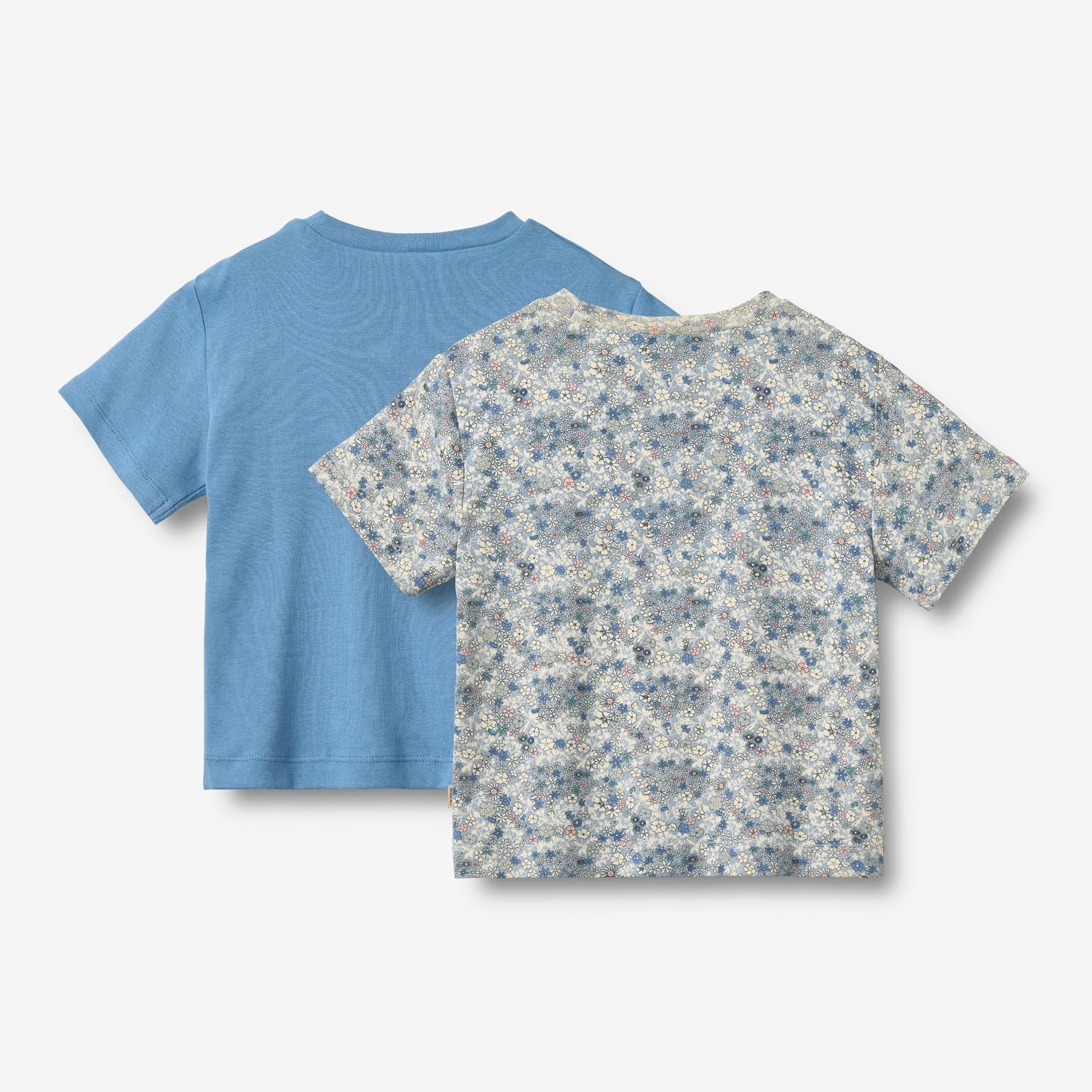 Sæt af 2 Kortærmet T-shirts Ella - summer flowers