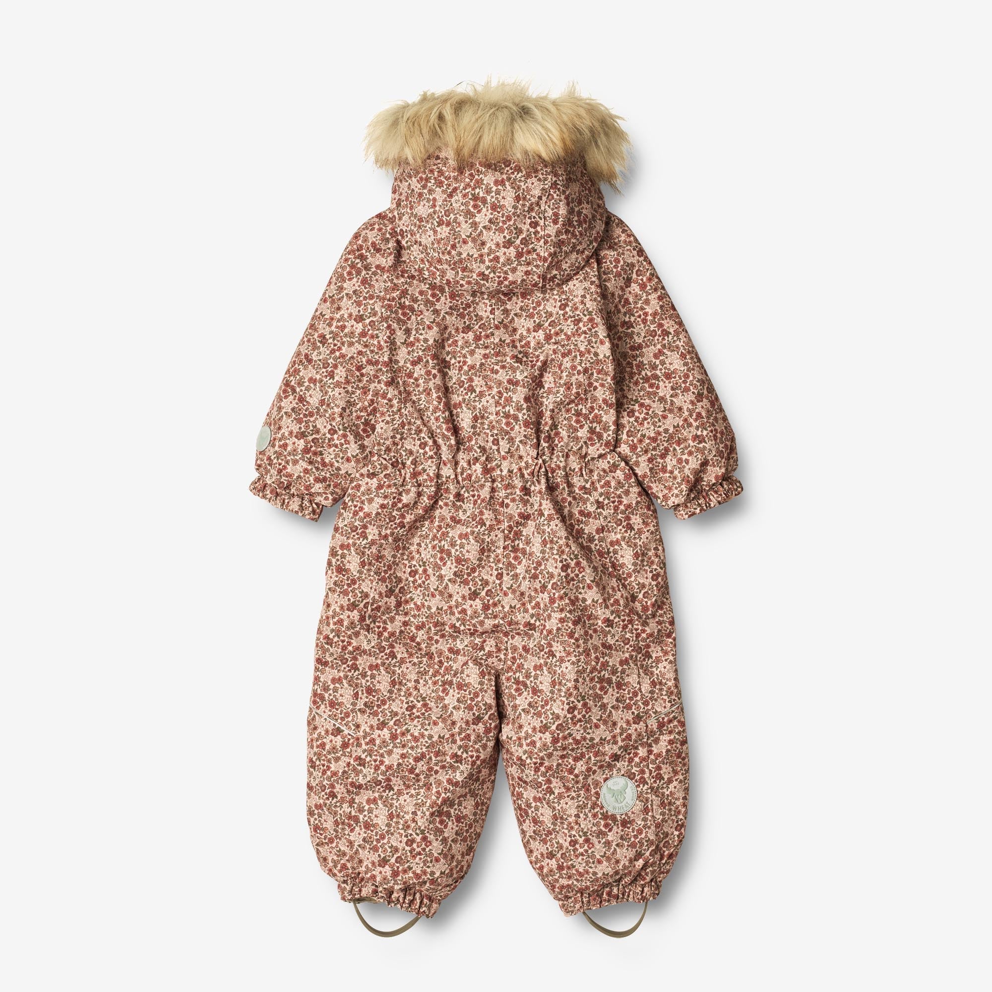 Flyverdragt Nickie | Baby - rose dust flowers
