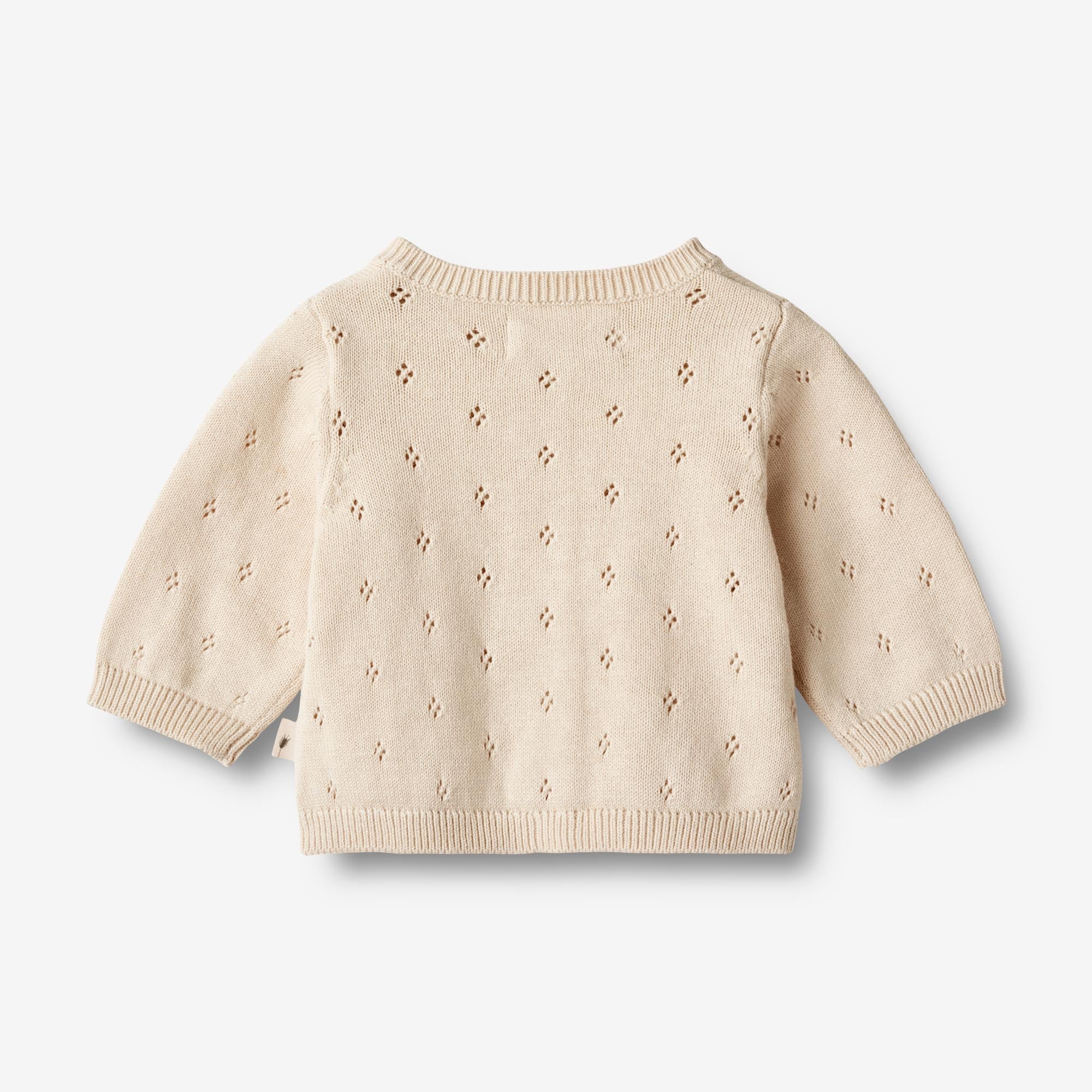 Strik Cardigan Maia | Baby - sandshell