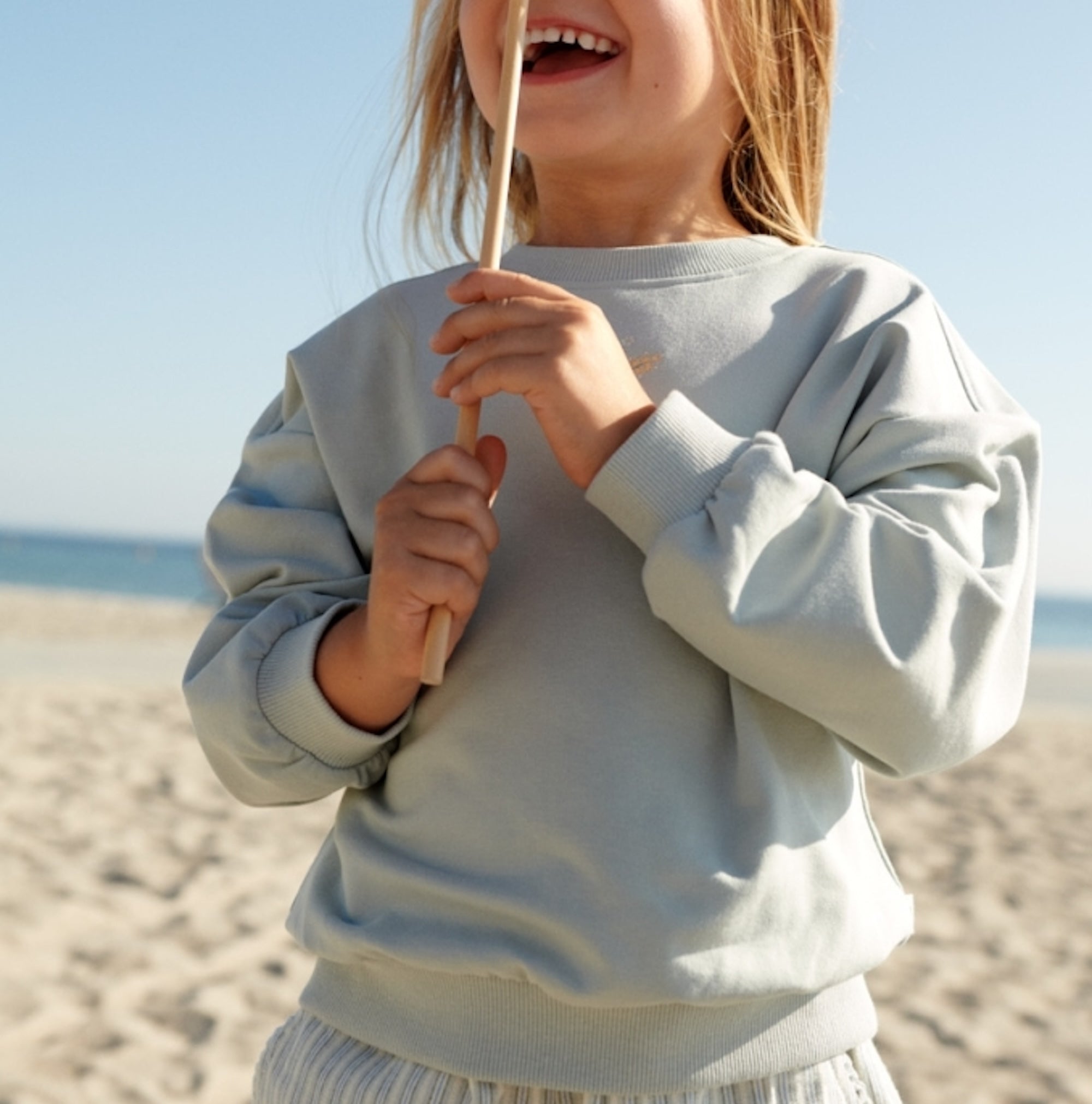 Sweatshirt Eliza - sea mist
