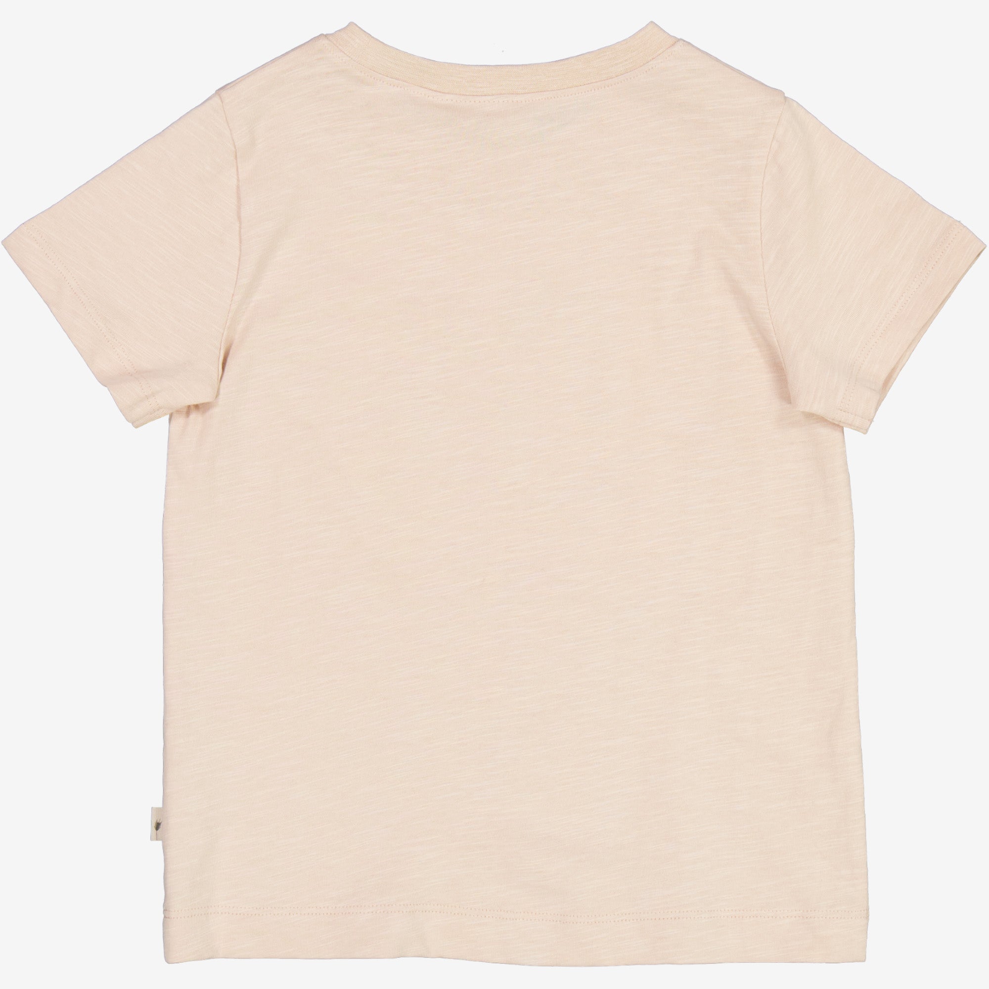 T-Shirt Broderet Grøntsager - rose dust
