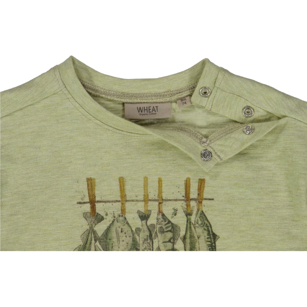 T-Shirt Fiskeline - tidal foam melange