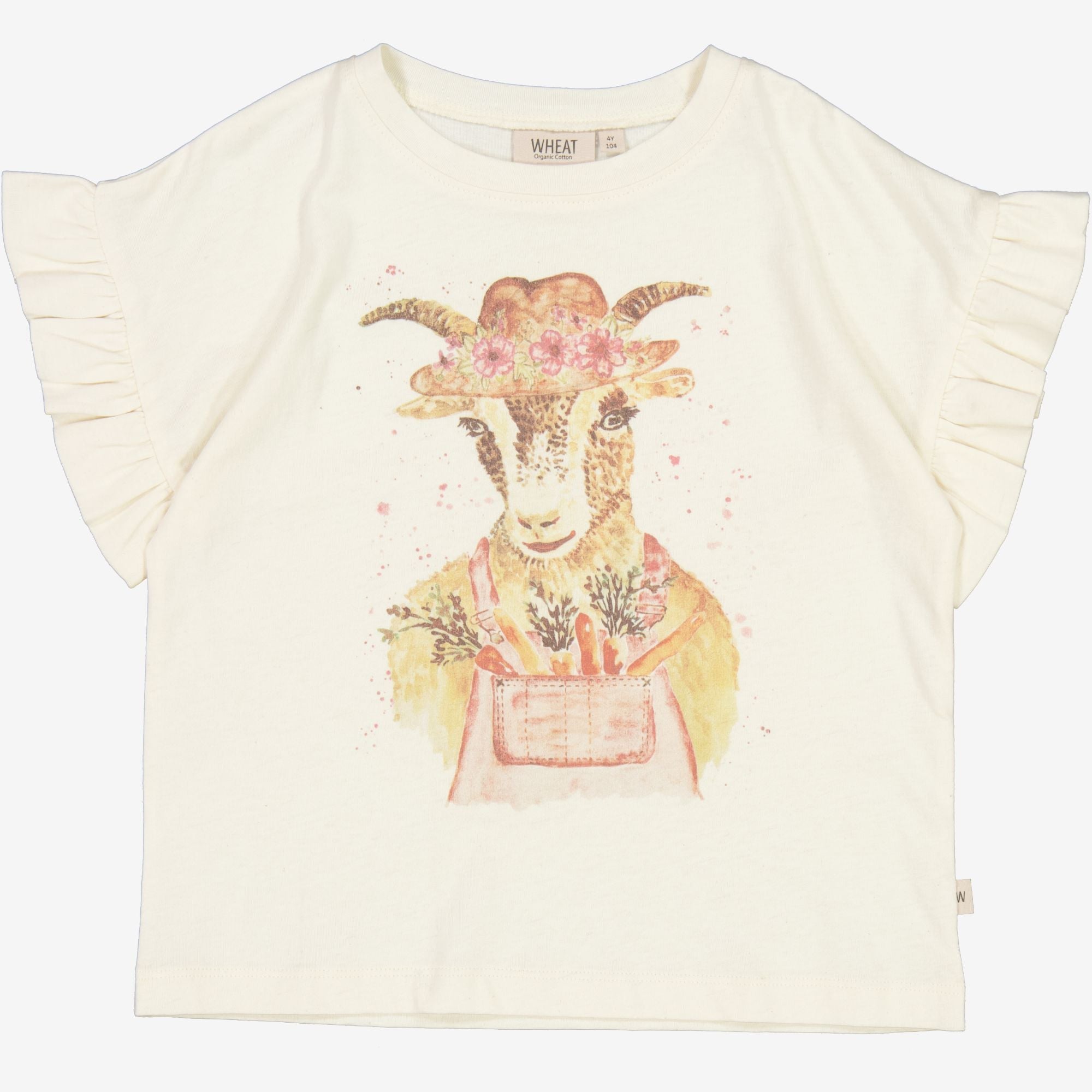 Wheat Main T-Shirt Ged Jersey Tops and T-Shirts 3129 eggshell 