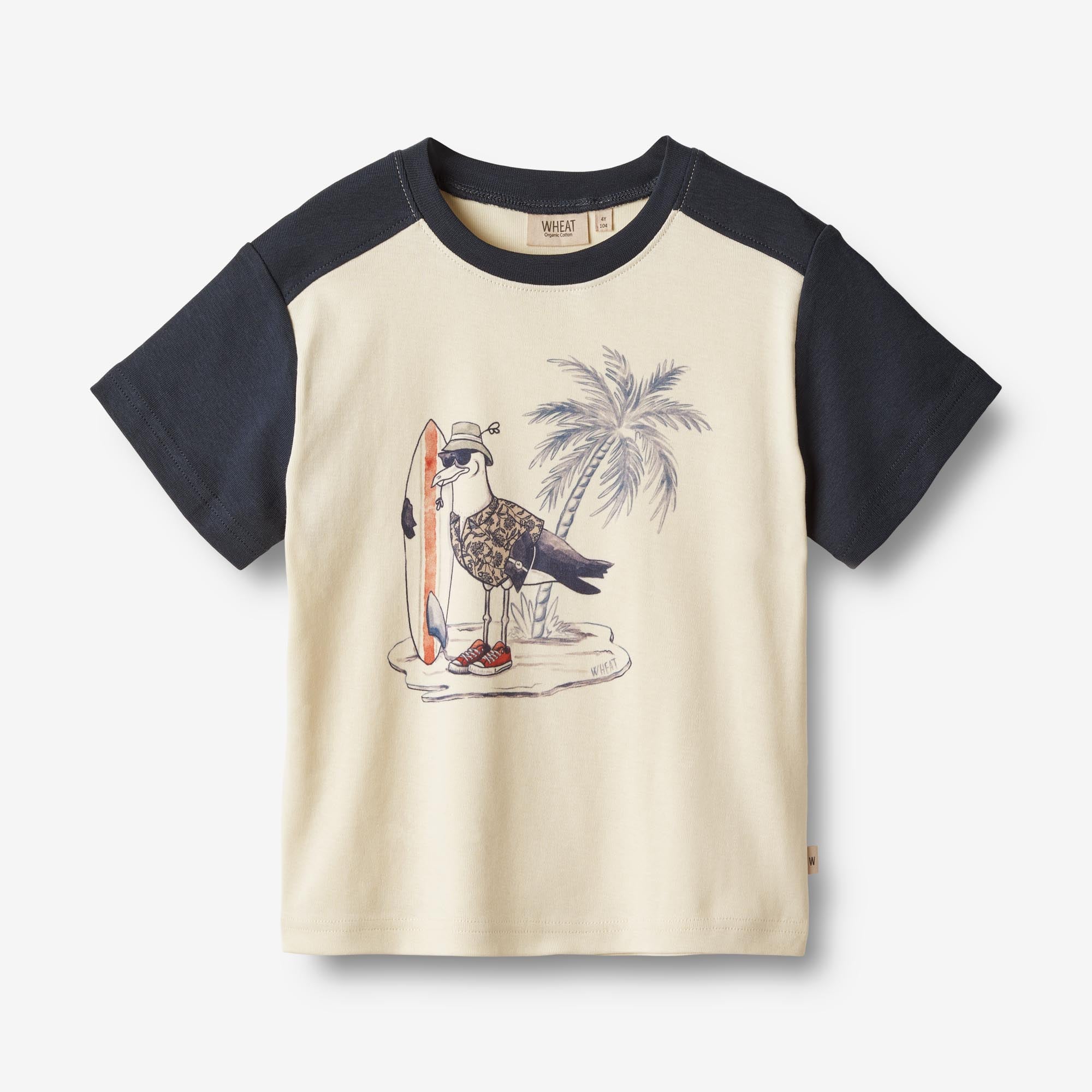 Wheat Main   T-Shirt Laurits Jersey Tops and T-Shirts 1477 shell