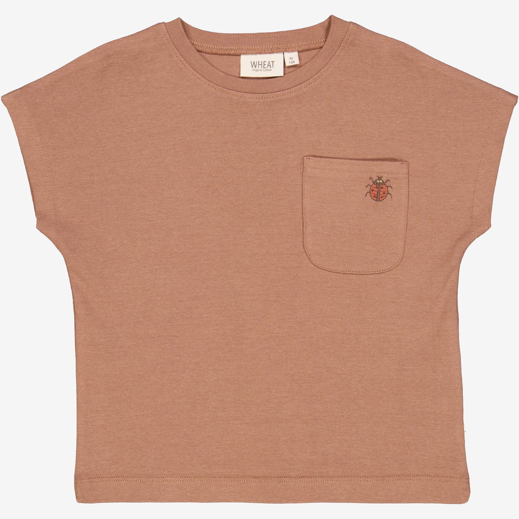 Wheat Main T-Shirt Mariehøne Jersey Tops and T-Shirts 2102 vintage rose