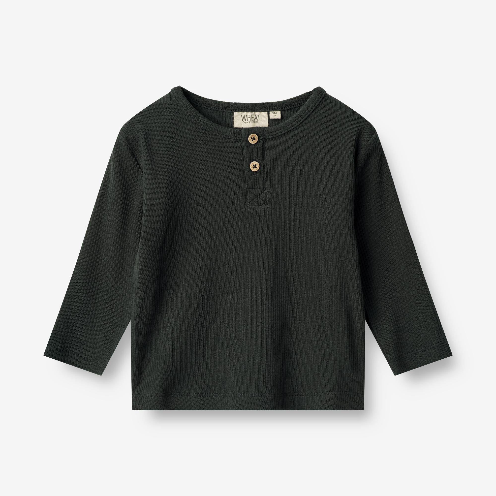 Wheat Main  Langærmet T-shirt Morris | Baby Jersey Tops and T-Shirts 1432 navy
