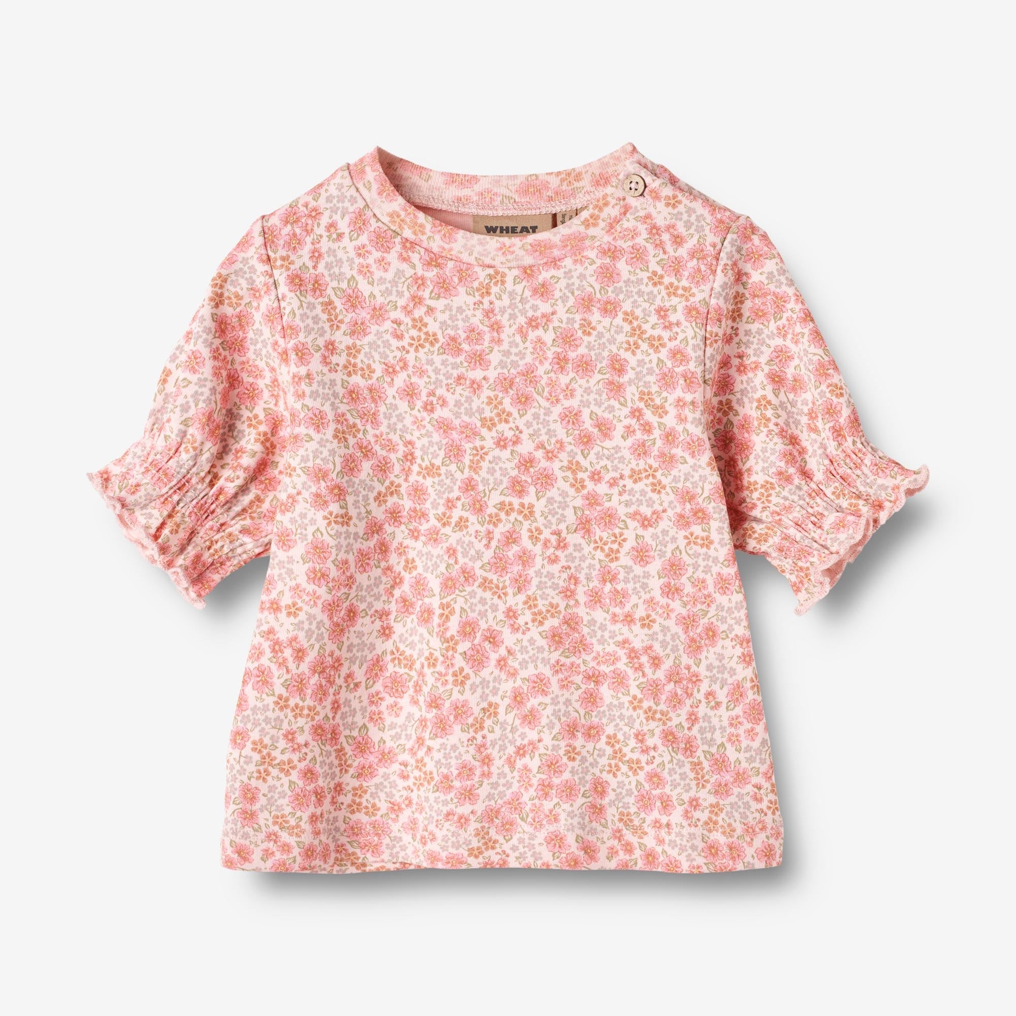 Wheat Main   T-Shirt Norma Jersey Tops and T-Shirts 2475 rose flowers