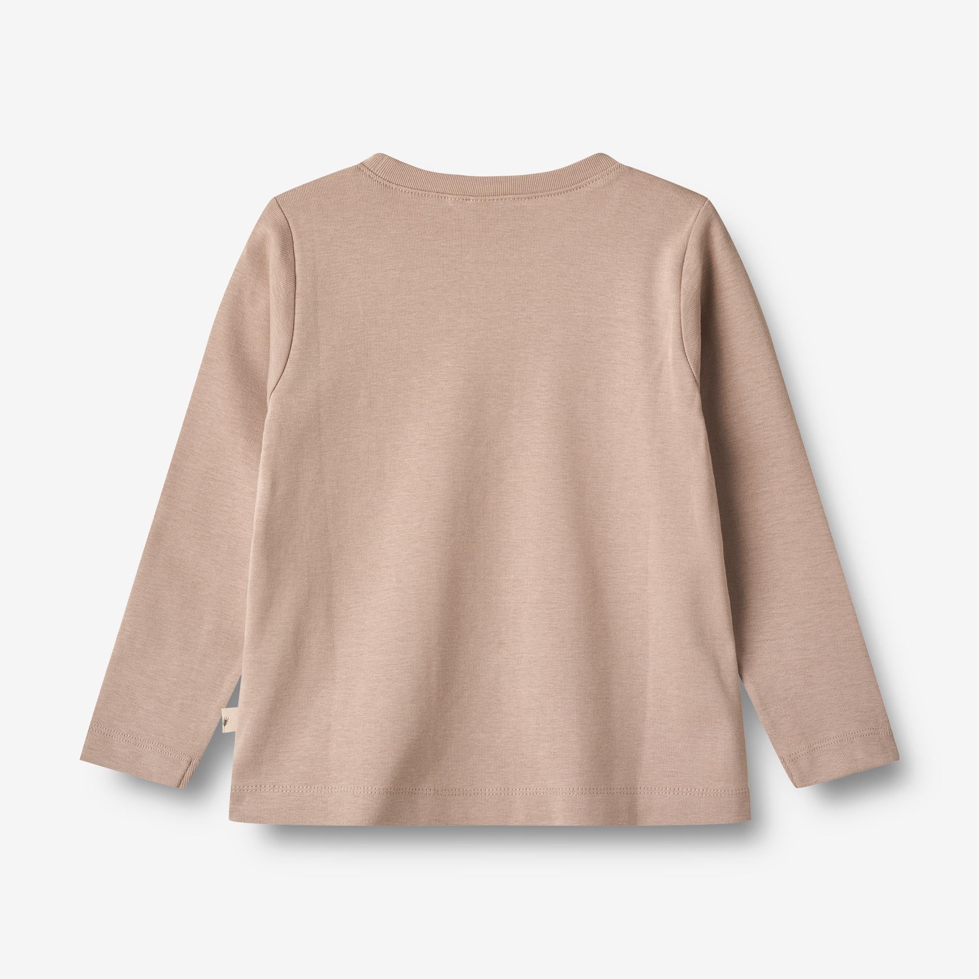 Langærmet T-Shirt Pingvin - grey rose