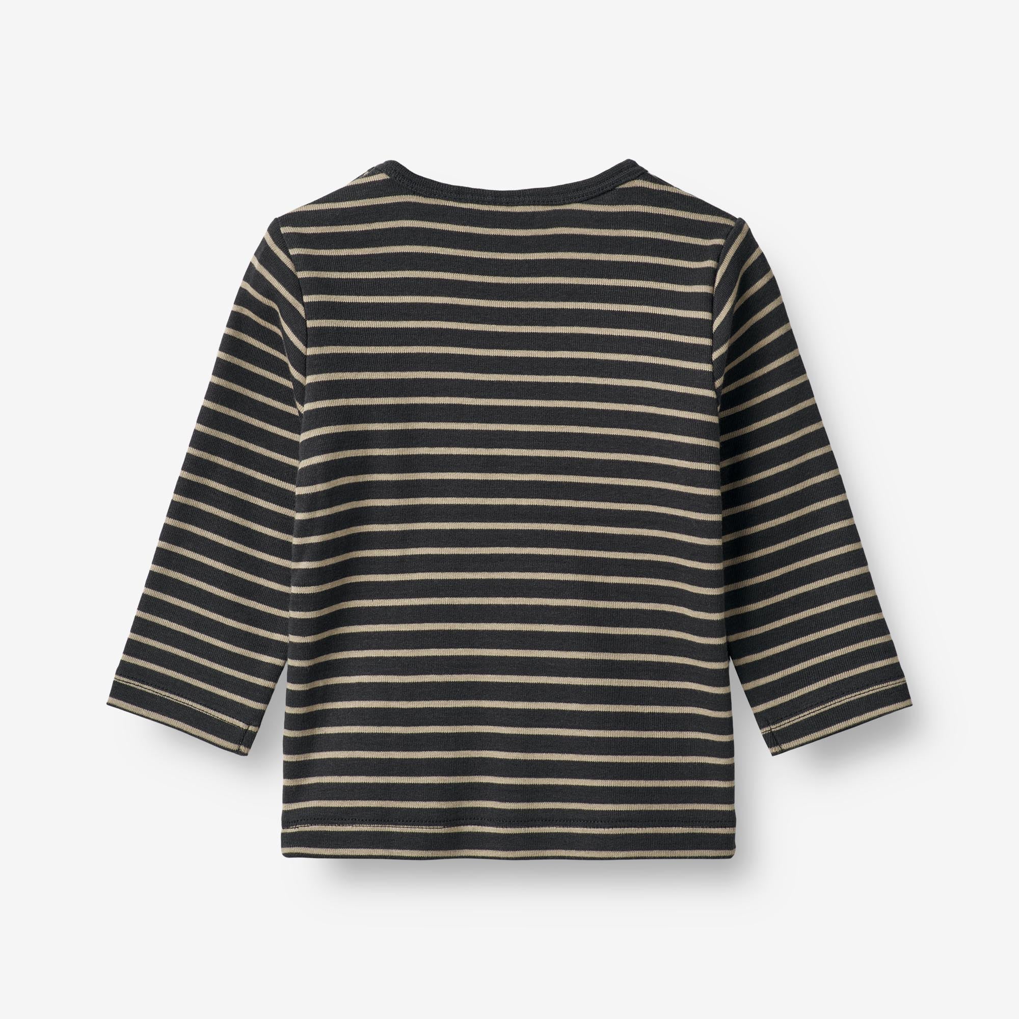 Langærmet T-shirt Stig | Baby - navy stripe
