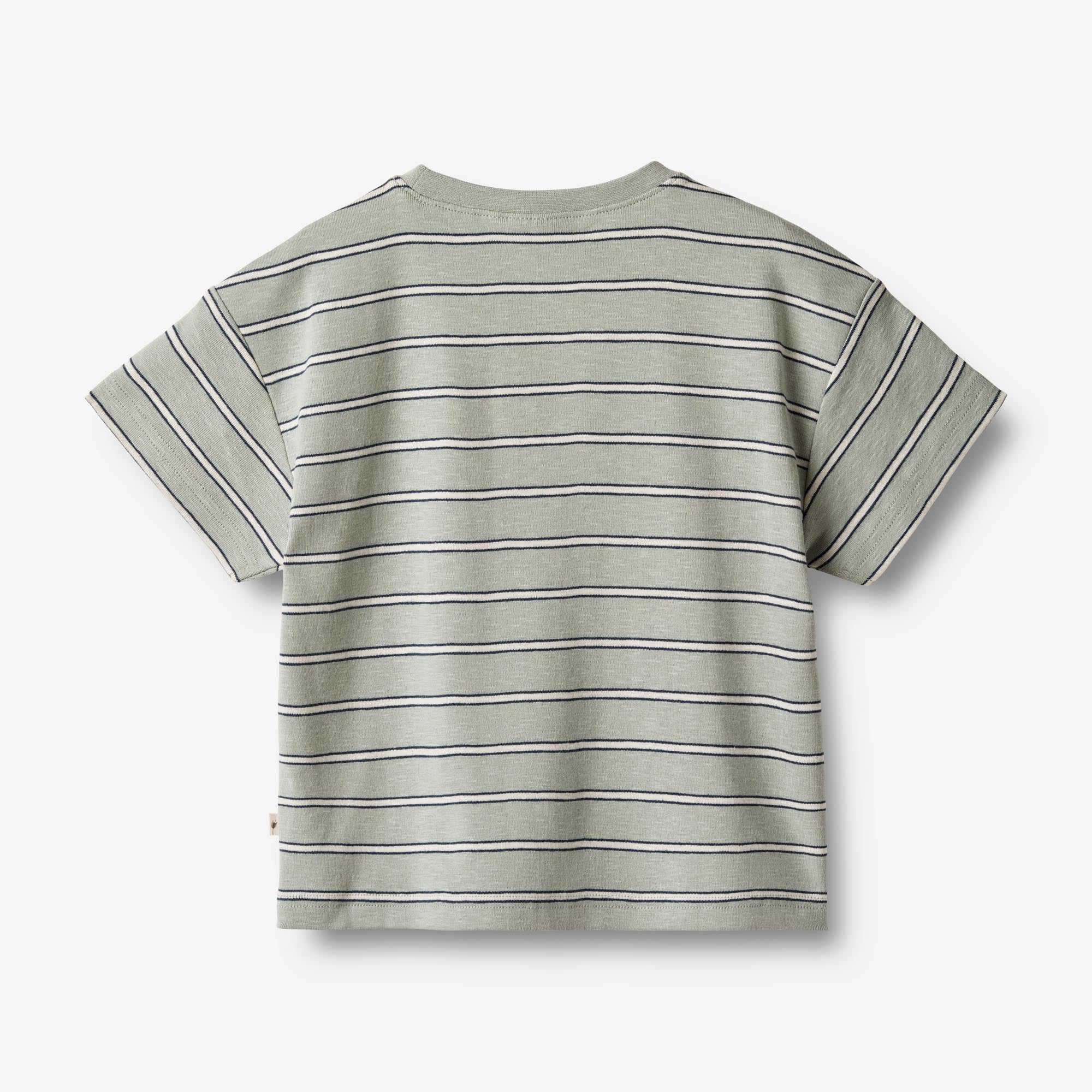 T-Shirt Tommy - sea mist stripe