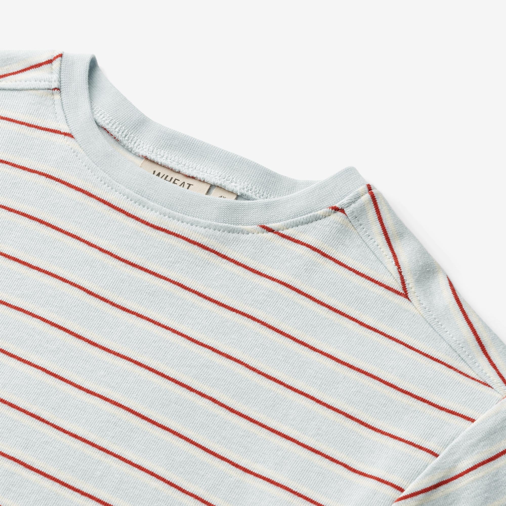 T-Shirt Tommy - light blue stripe