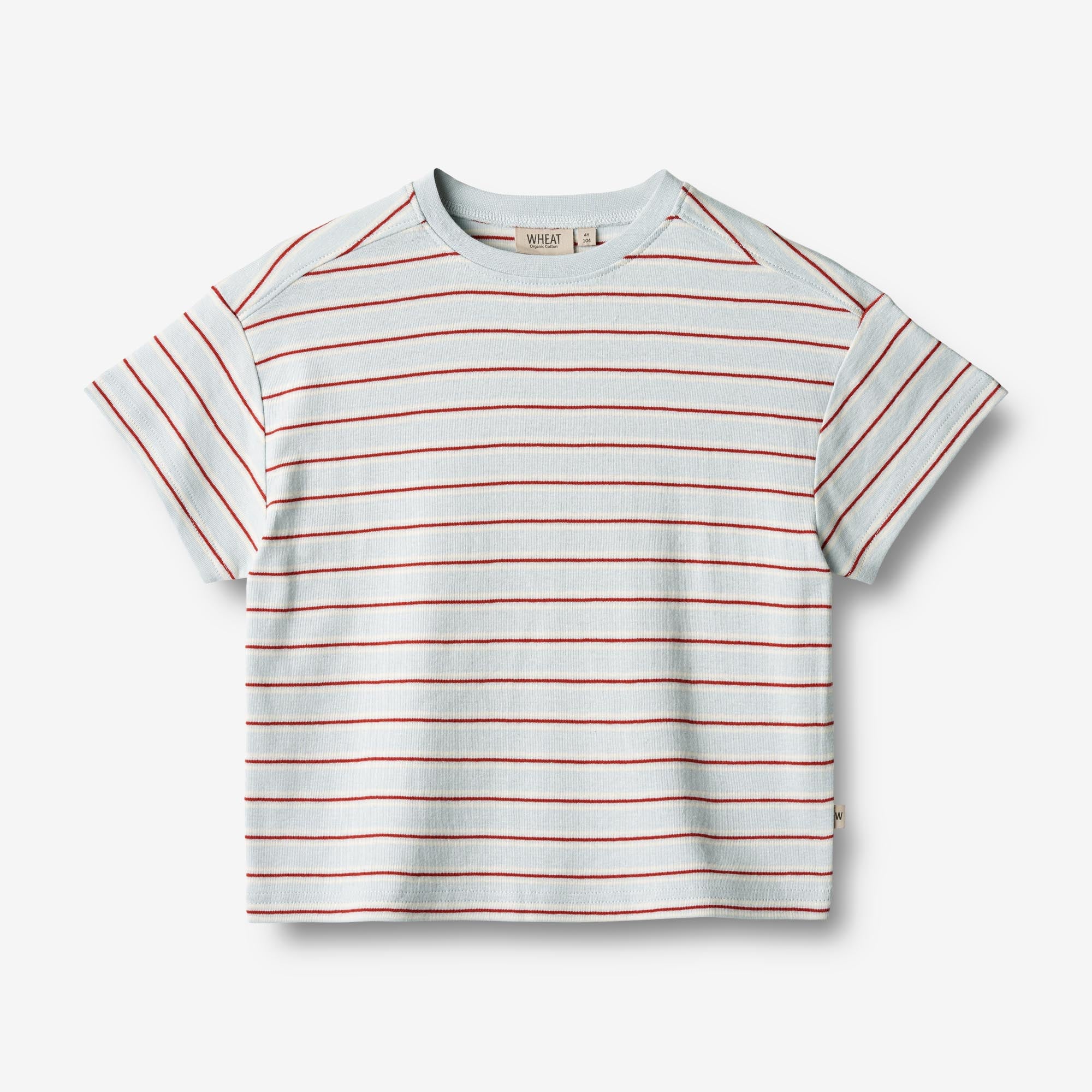Wheat Main   T-Shirt Tommy Jersey Tops and T-Shirts 4031 light blue stripe